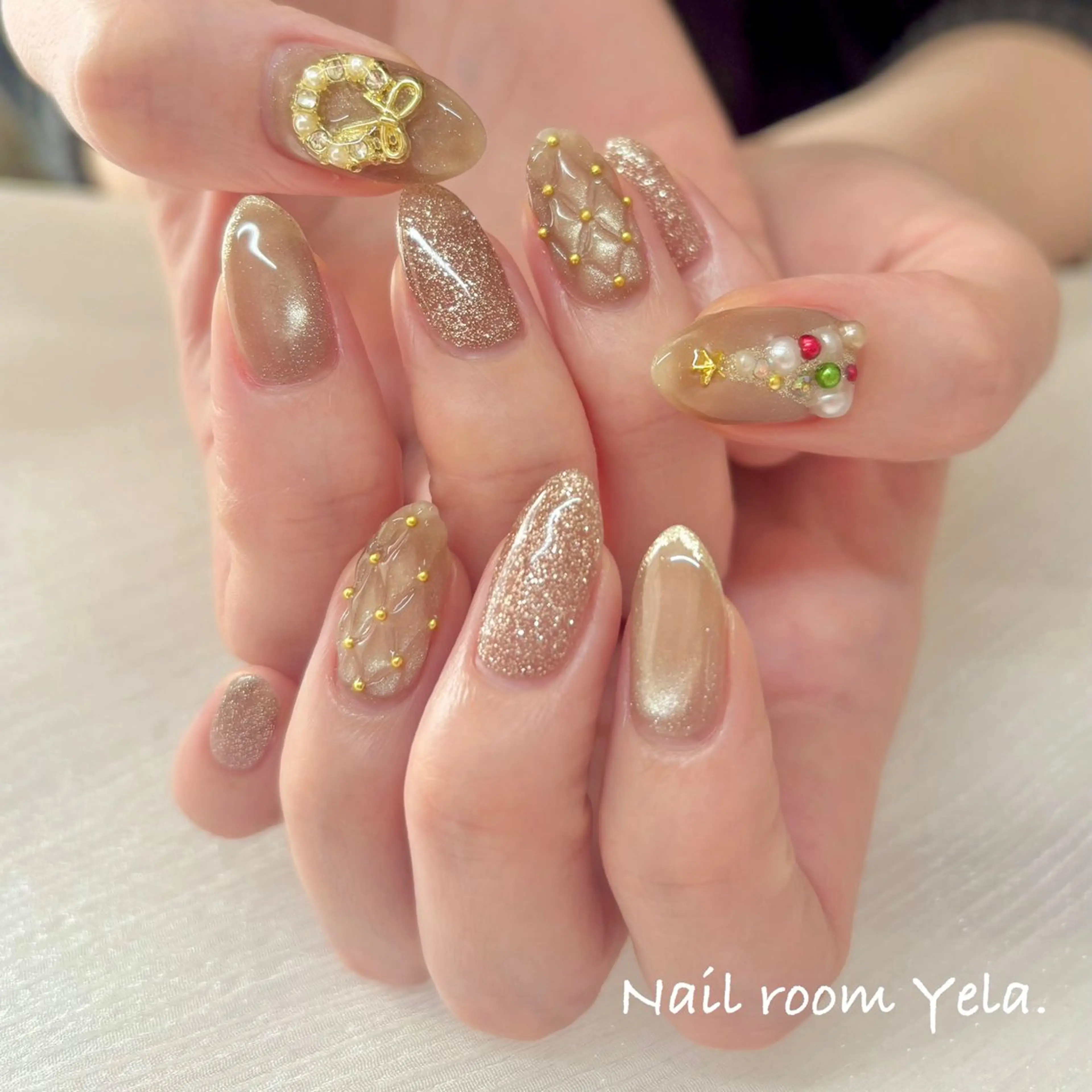 ネイル ハンドネイル yurina ☆のネイルデザイン