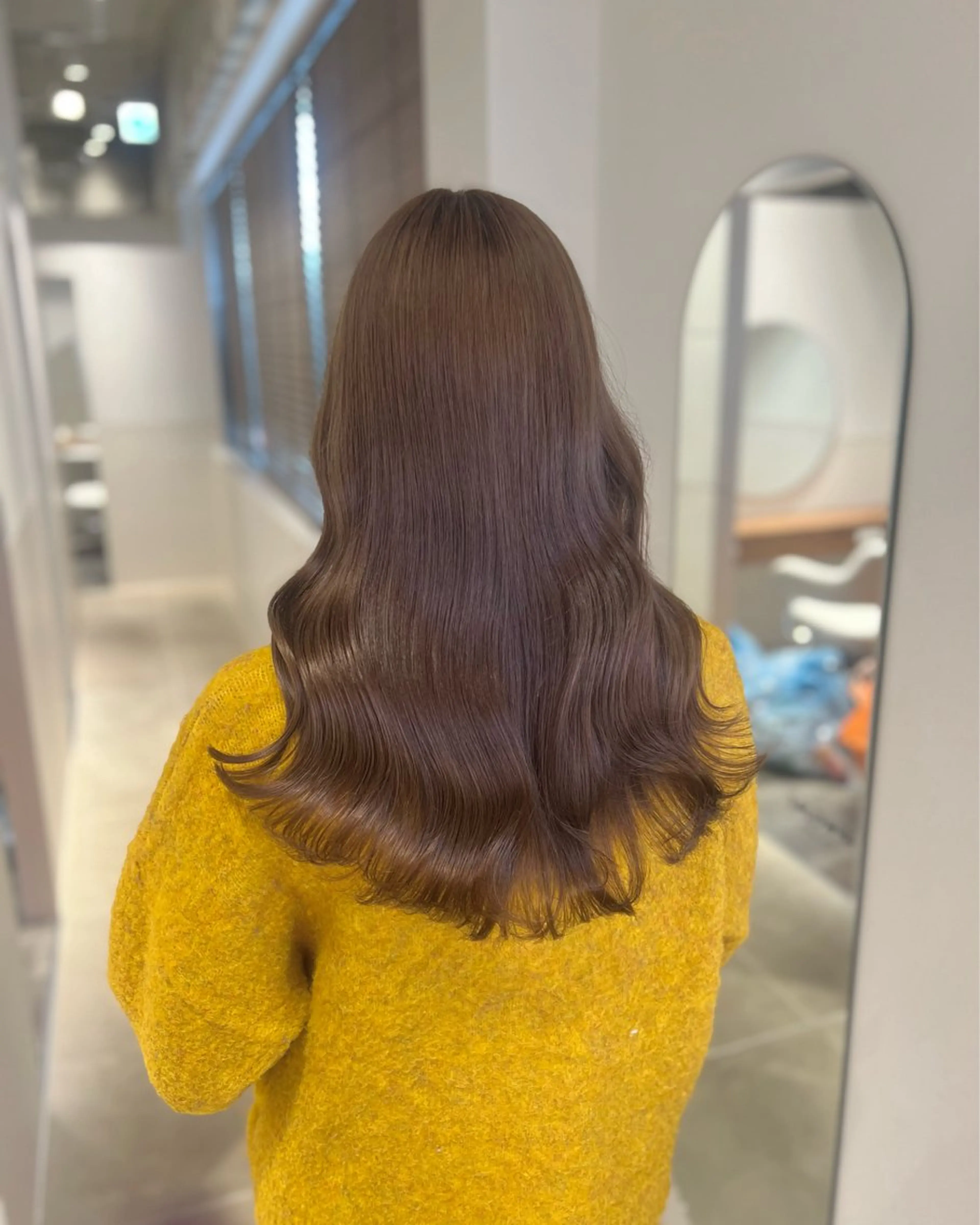ミディアム カラー ヘアアレンジ ヘアカラー トリートメント ヘッドスパ ヘアセット 💕ブリーチカラー☁ 髪質改善💖サワのヘアスタイル