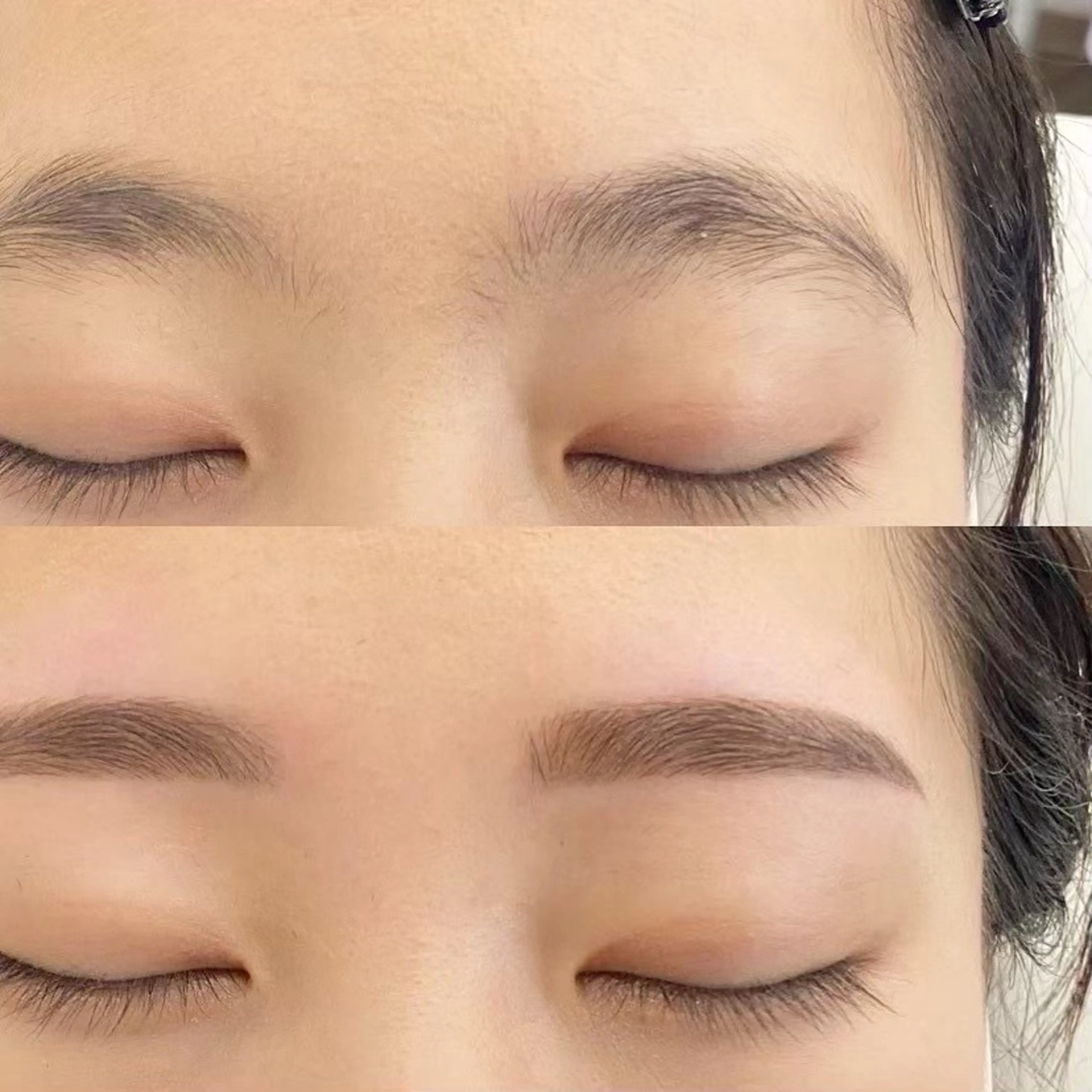 《レディース眉毛平日クーポン🫧》眉毛WAXスタイリング(wax +眉カット)の写真