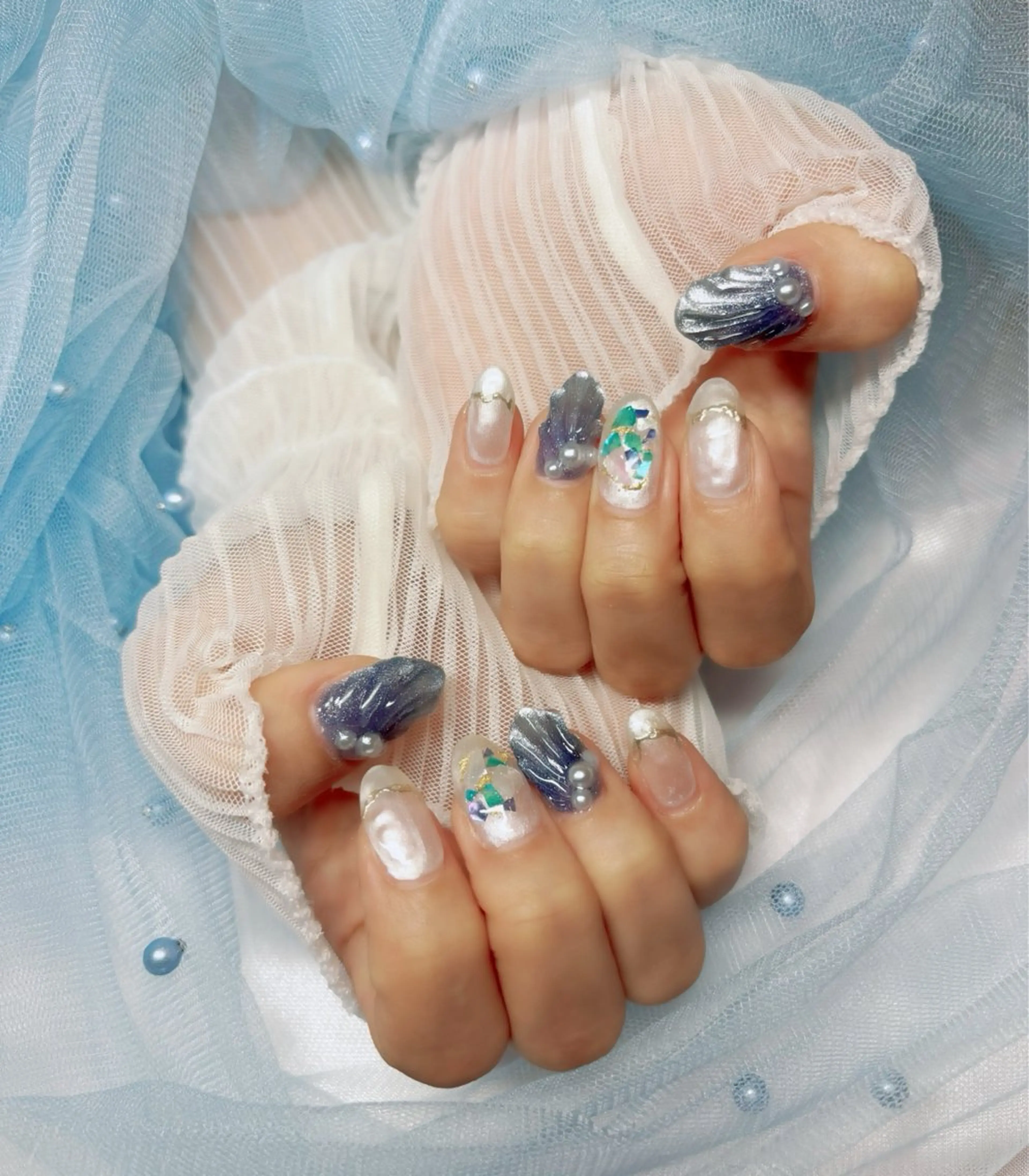 ネイル 夏ネイル ハンドネイル Nail Salon macherieのネイルデザイン