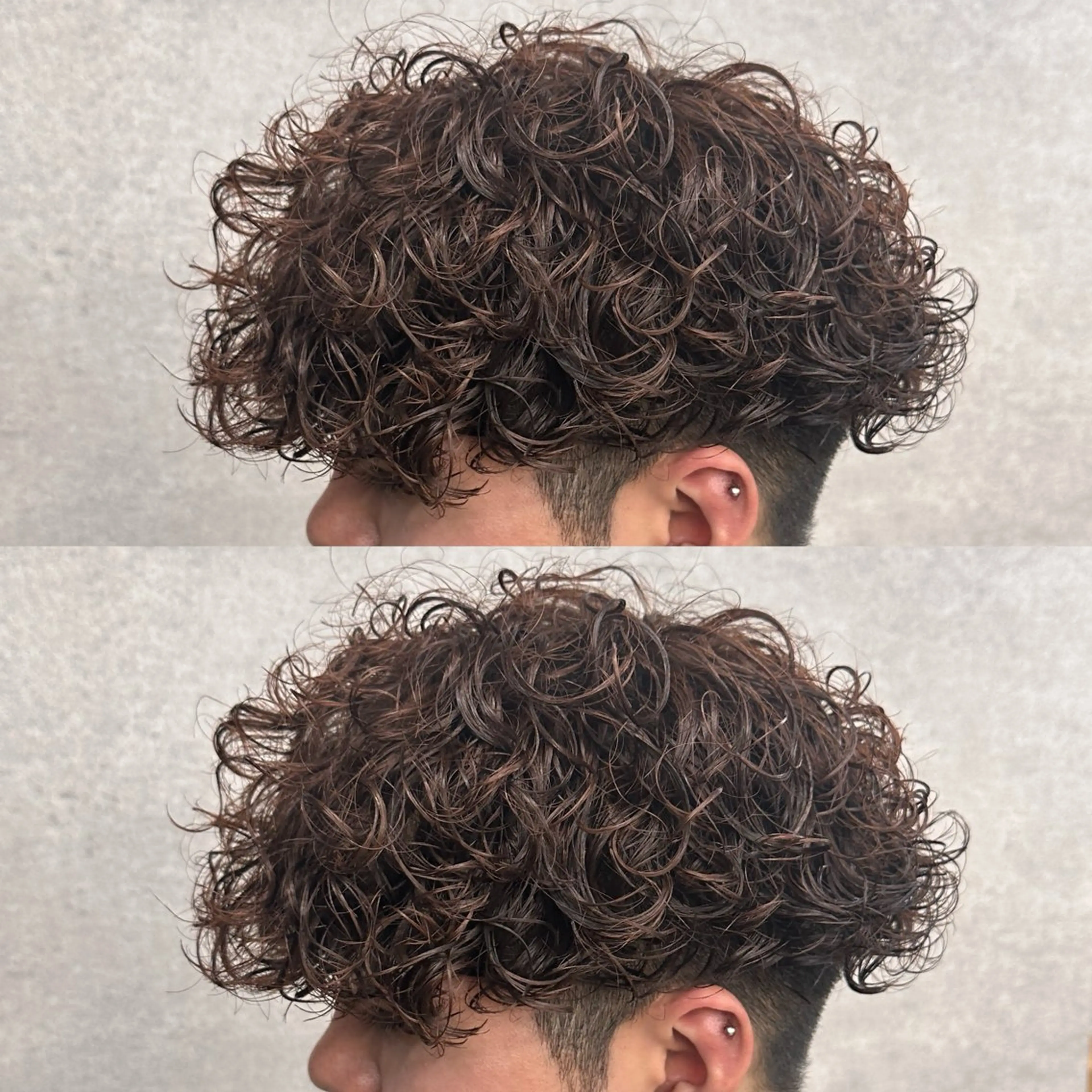 ショート パーマ メンズ 渋谷駅から徒歩1分 BLUCKメンズヘアのヘアスタイル