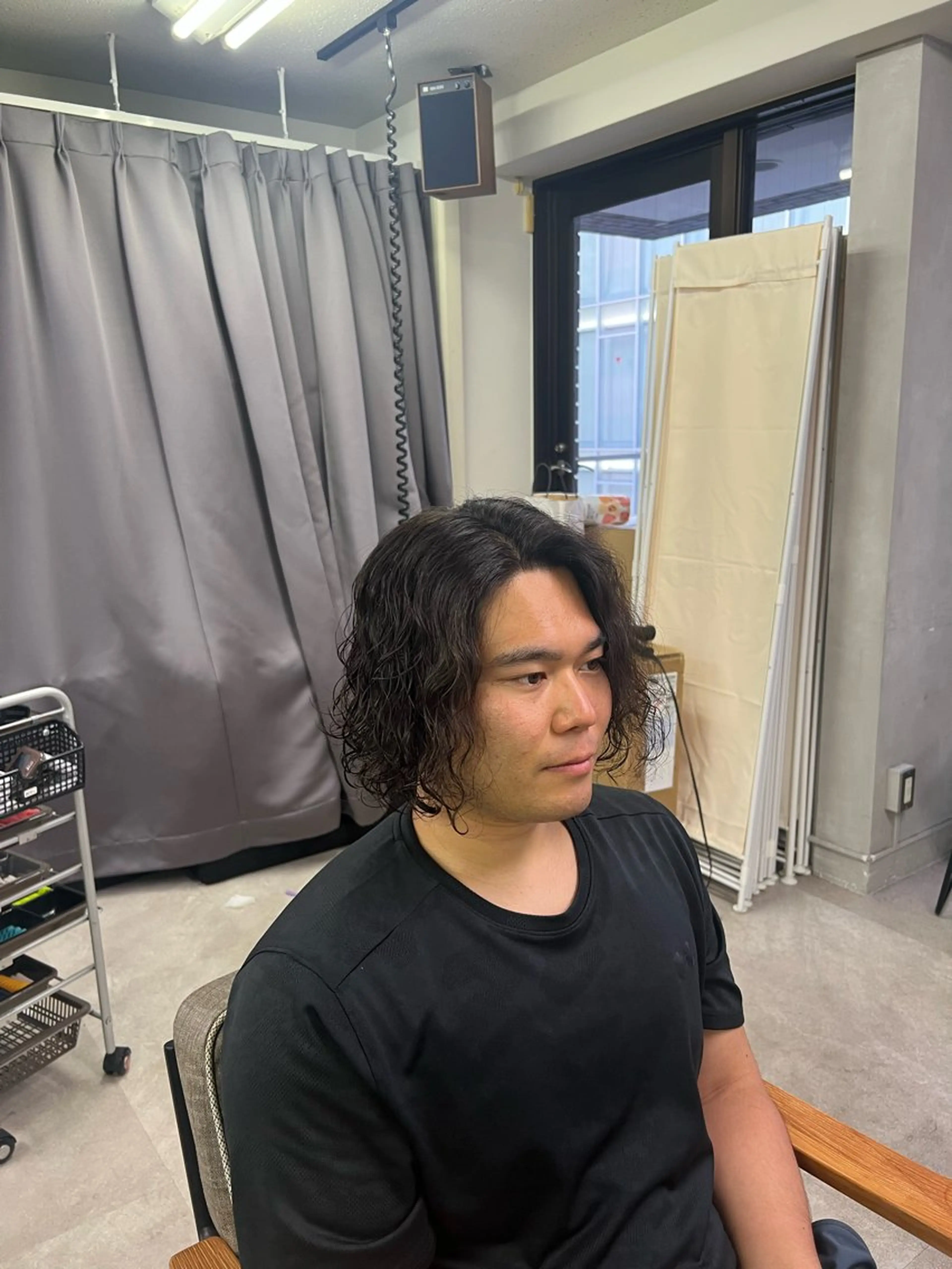 ミディアム ミディアムパーマ カット パーマ ✨️モデル募集中✨️ 上野/神谷 冬桜弥のヘアスタイル