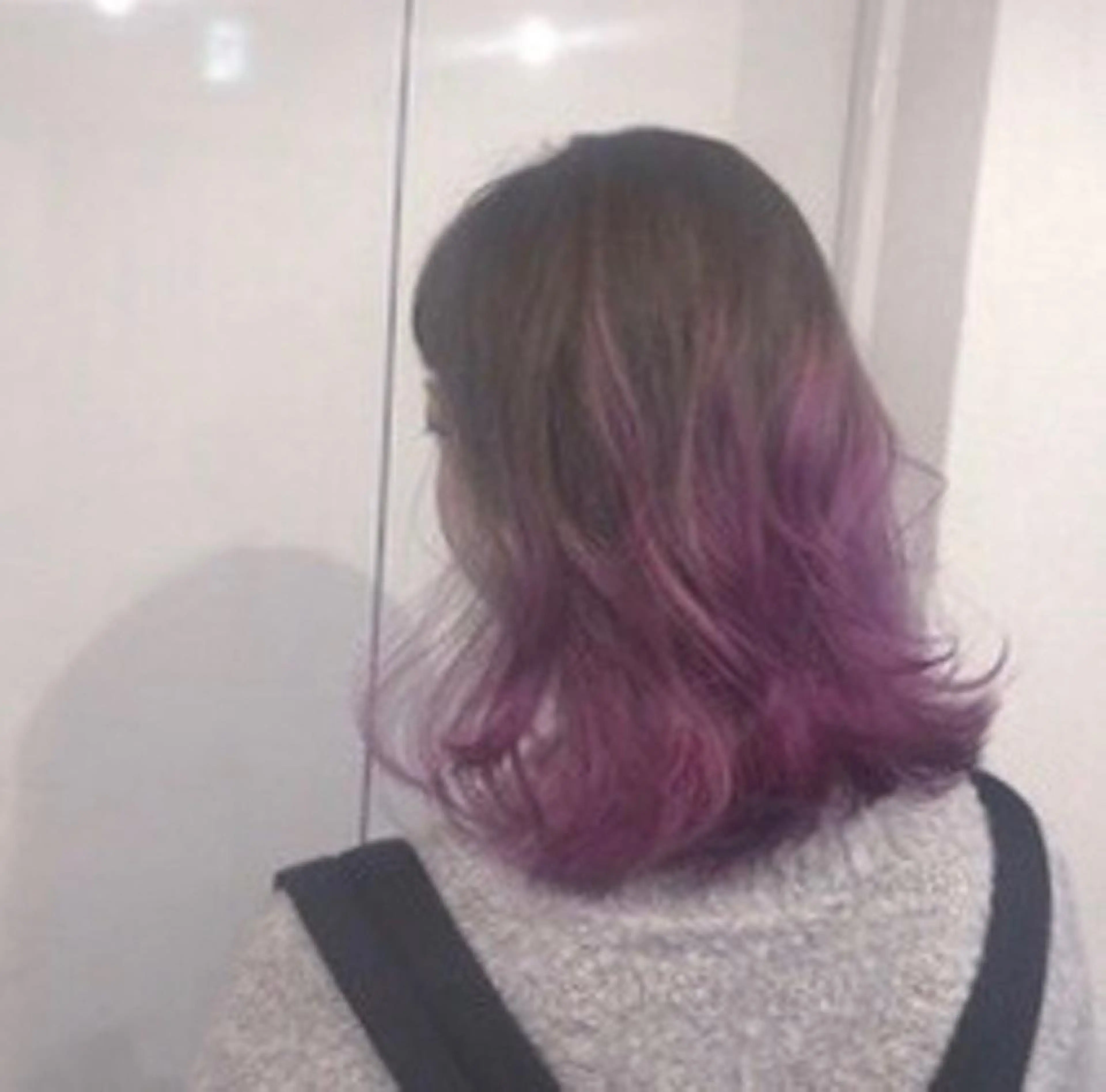 ミディアム カラー バレイヤージュ ブリーチ ダブルカラー グラデーションカラー ハイライトカラー ヘアカラー hair salon mementoのヘアスタイル