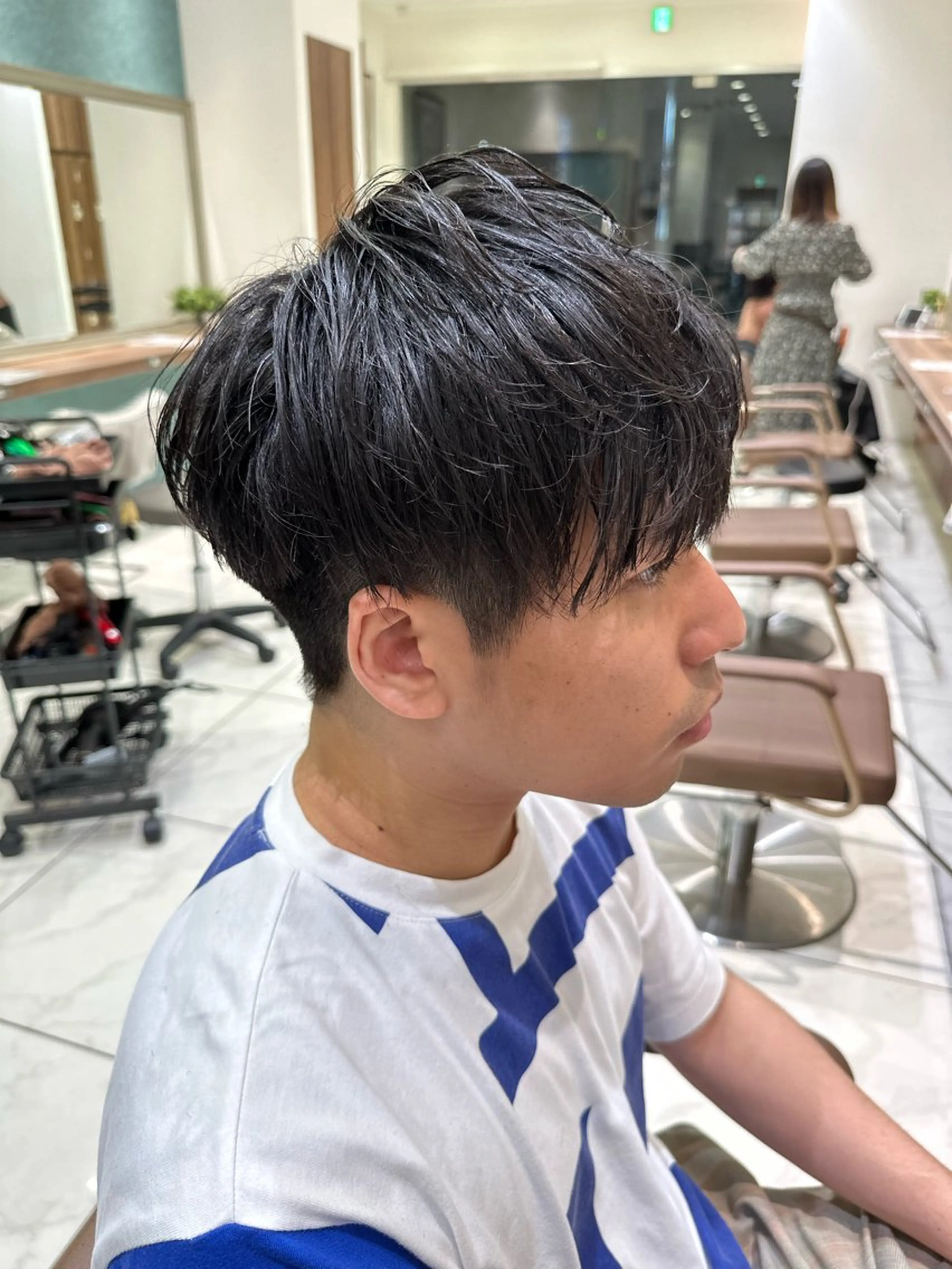 メンズ マッシュ カット メンズカット/進藤 龍之介のヘアスタイル
