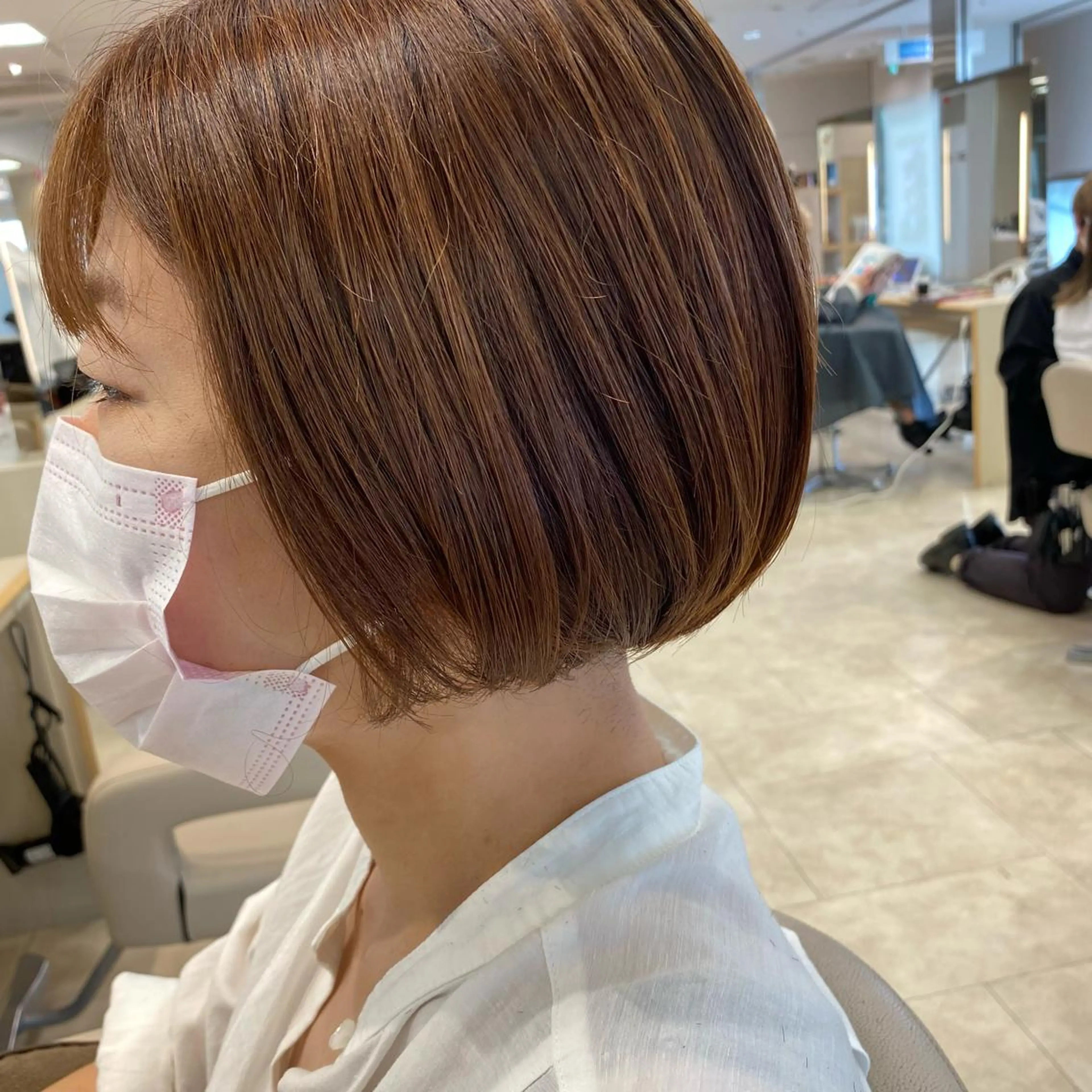ショート カット ヘアカラー トリートメント 個性派/ブリーチ ＊ほのかのヘアスタイル