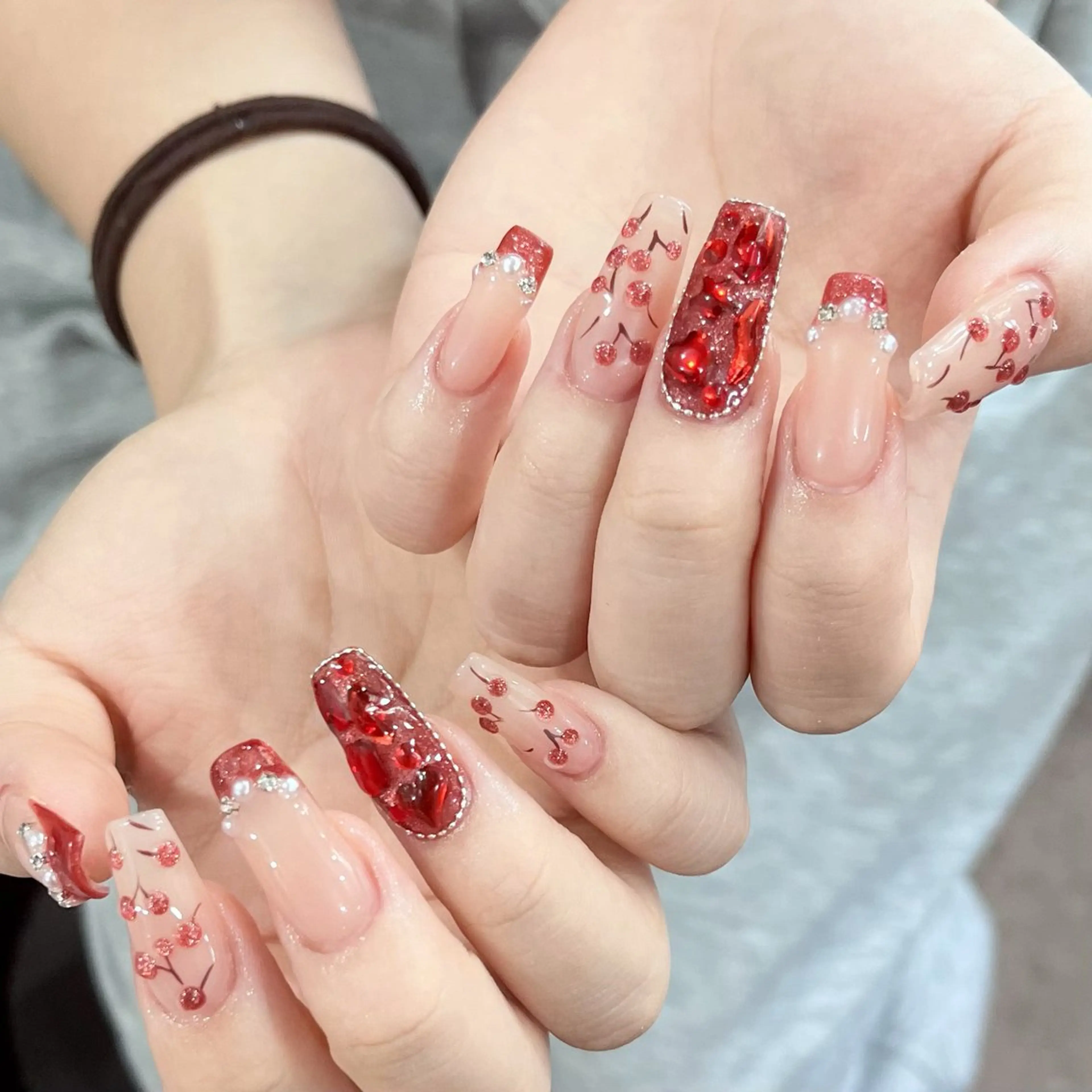 ネイル 韓国ネイル ワンホンネイル ハンドネイル ハンドケア Chang _Nailのネイルデザイン
