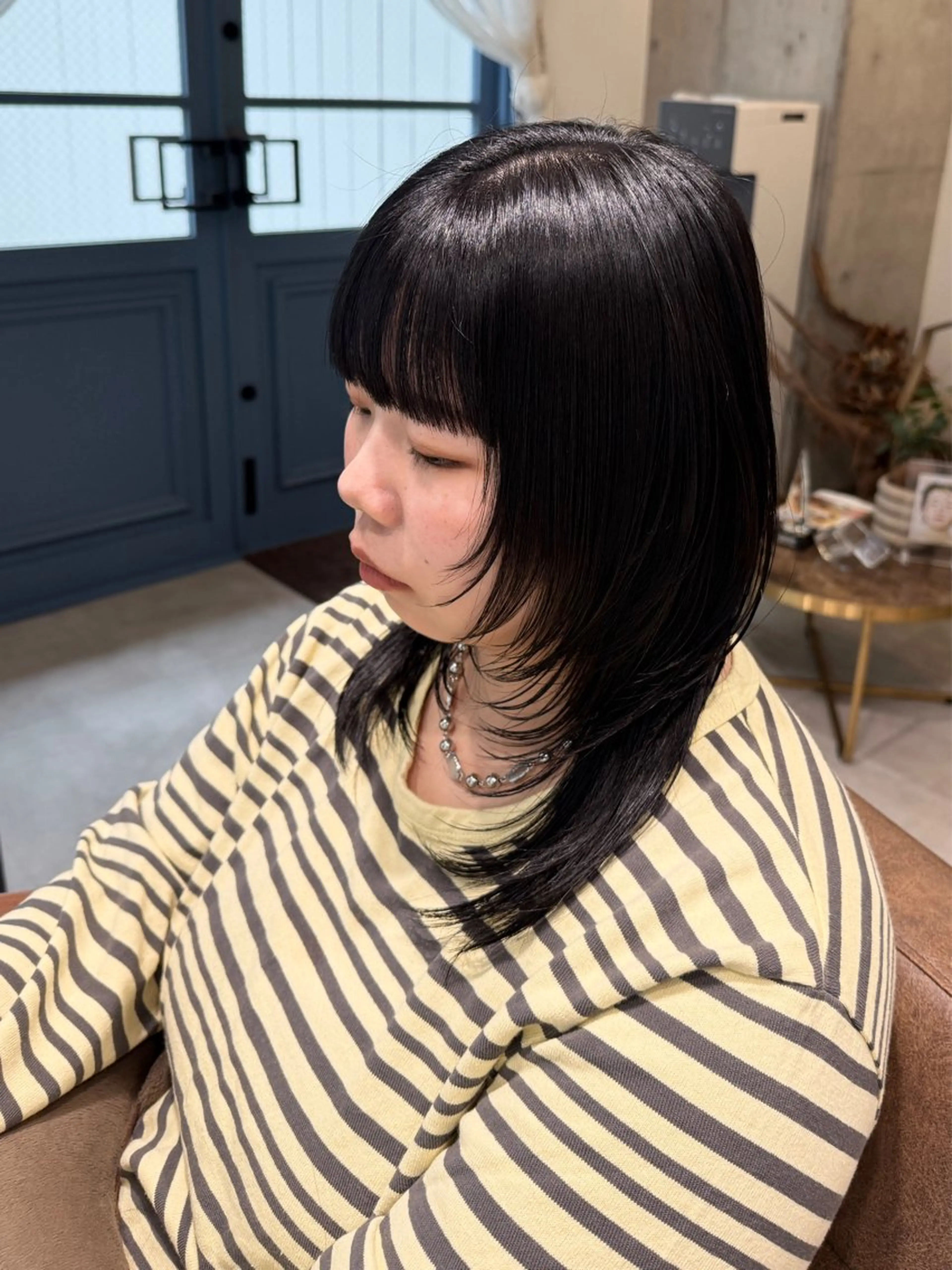 ミディアム カット 木村 心海☆明石のヘアスタイル