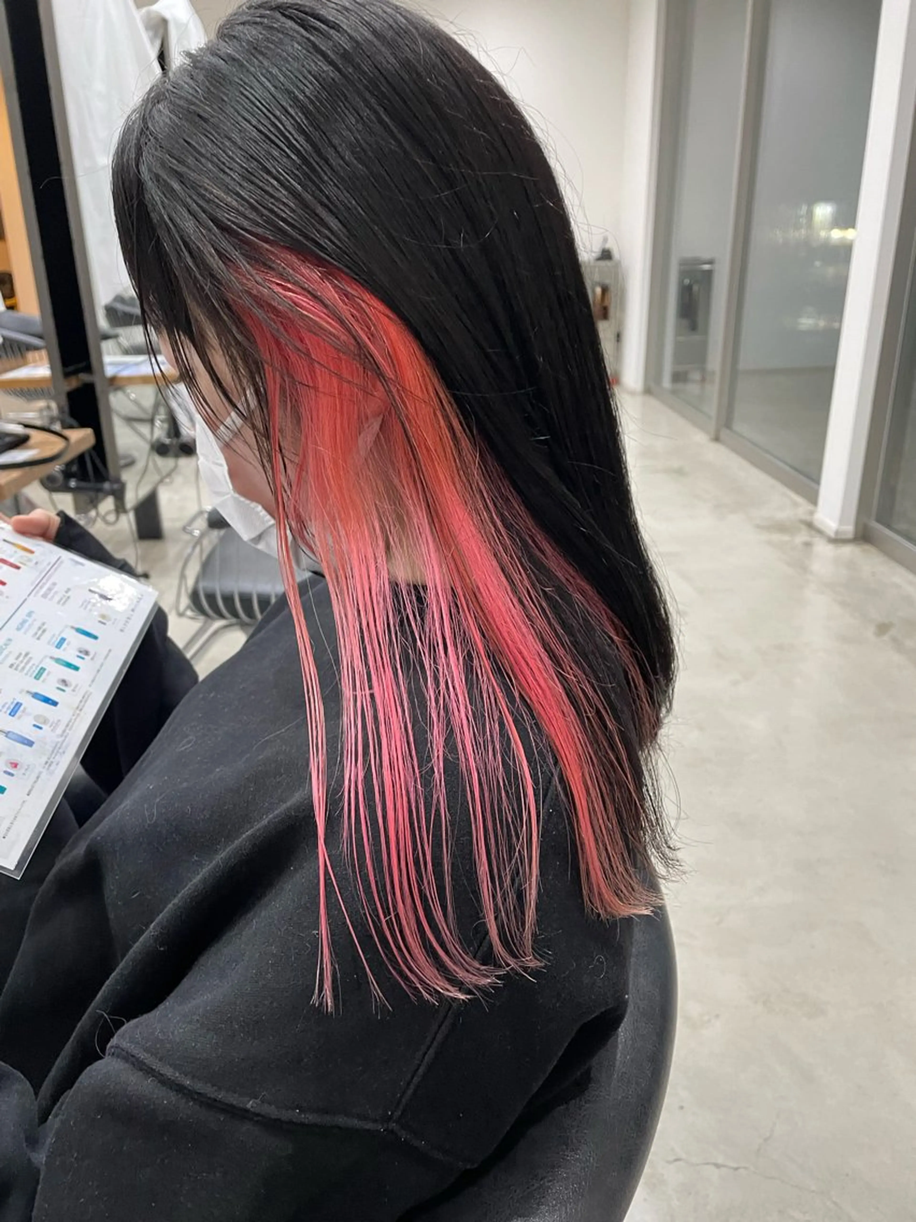 ロング カット ヘアカラー 藤村 翔充のヘアスタイル
