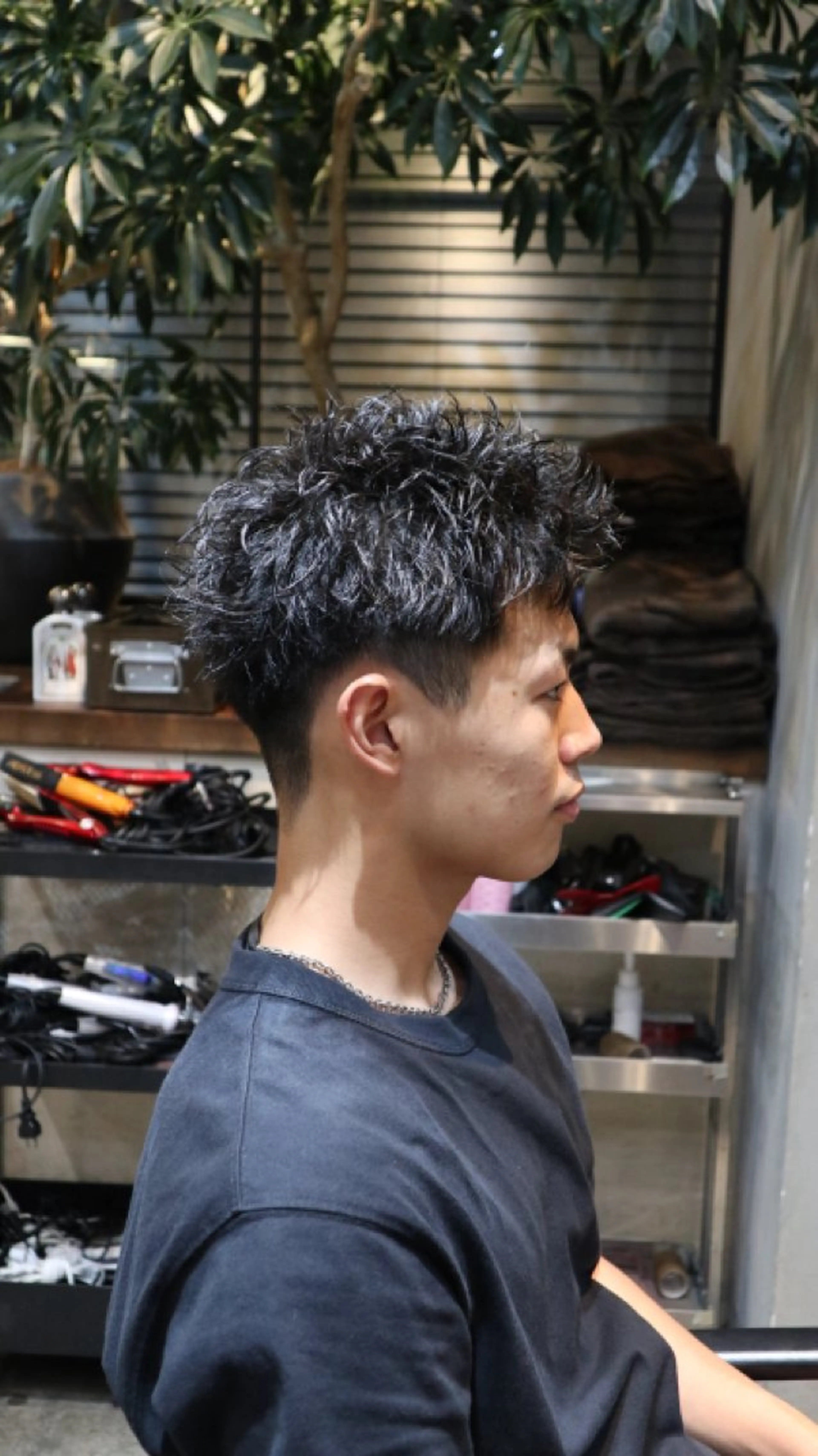 骨格修正カット×パーマの写真