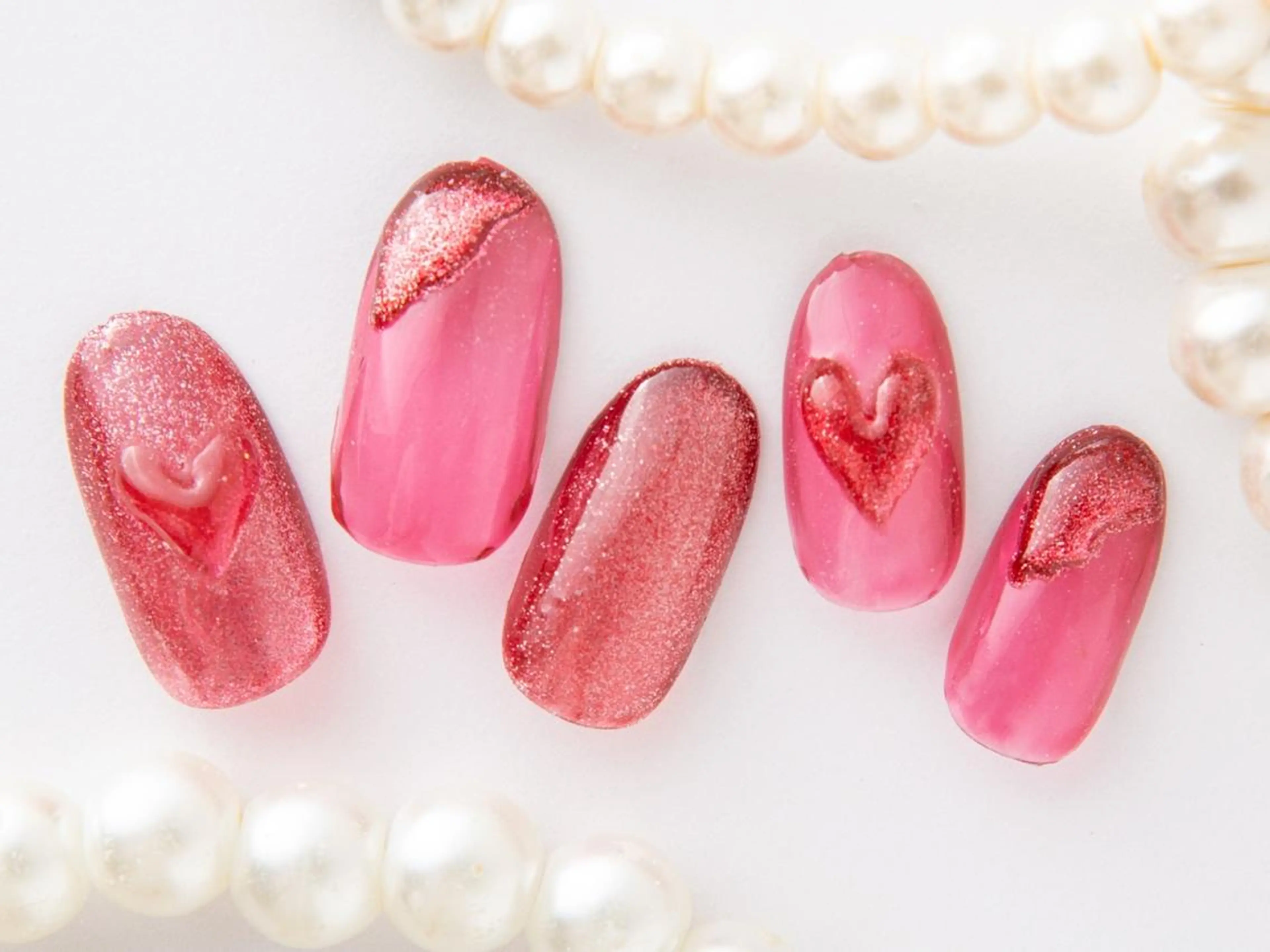 ネイル 桜ネイル 成人式 長さ出し フラッシュネイル フットネイル 💗🪽Tiary Nail🪽💗のネイルデザイン