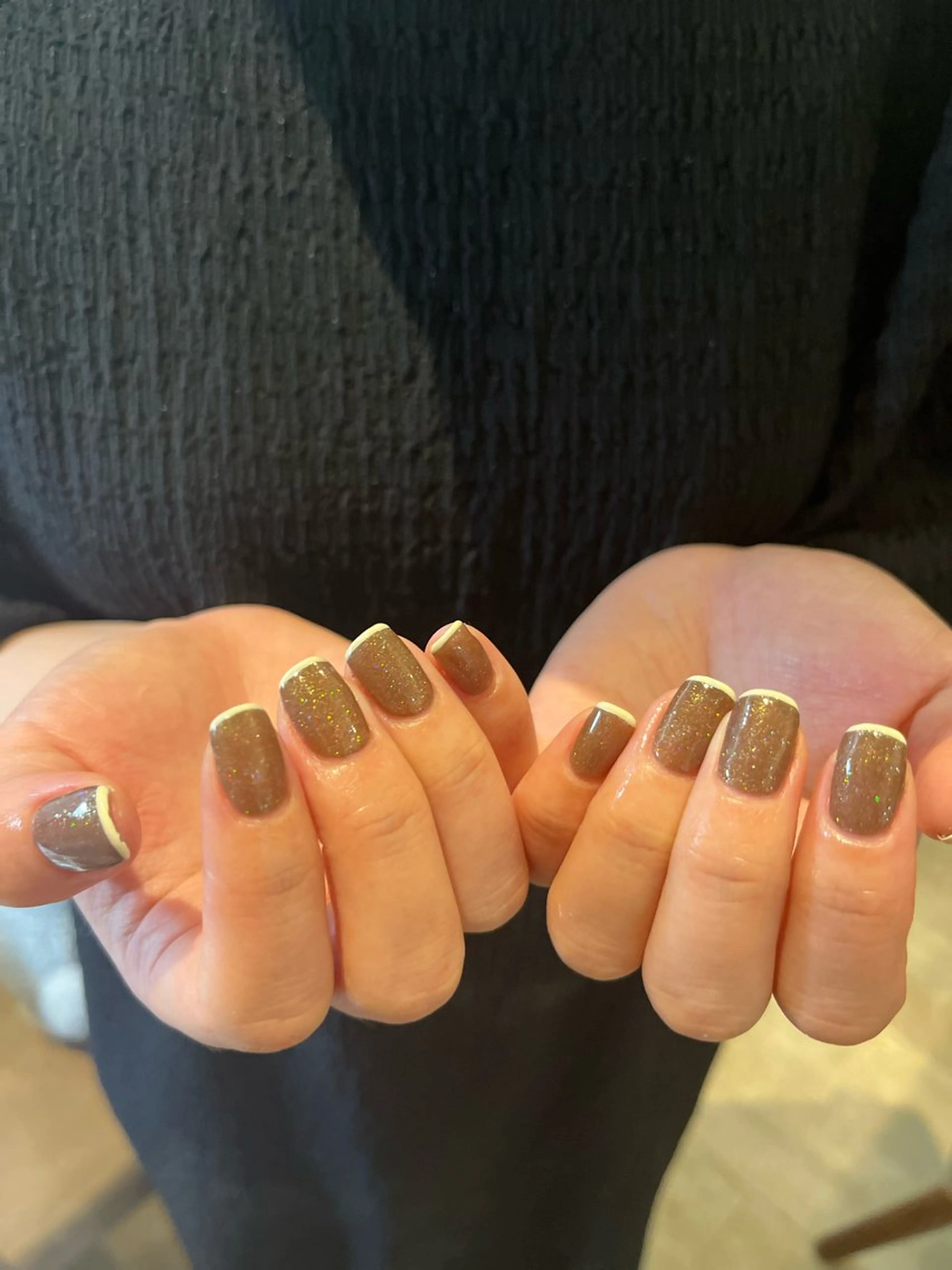 ネイル フレンチネイル エステ&アイラッシュ&ネイル Folche博多店【フォルチェ】所属・フォルチェ博多店 細田のネイルデザイン