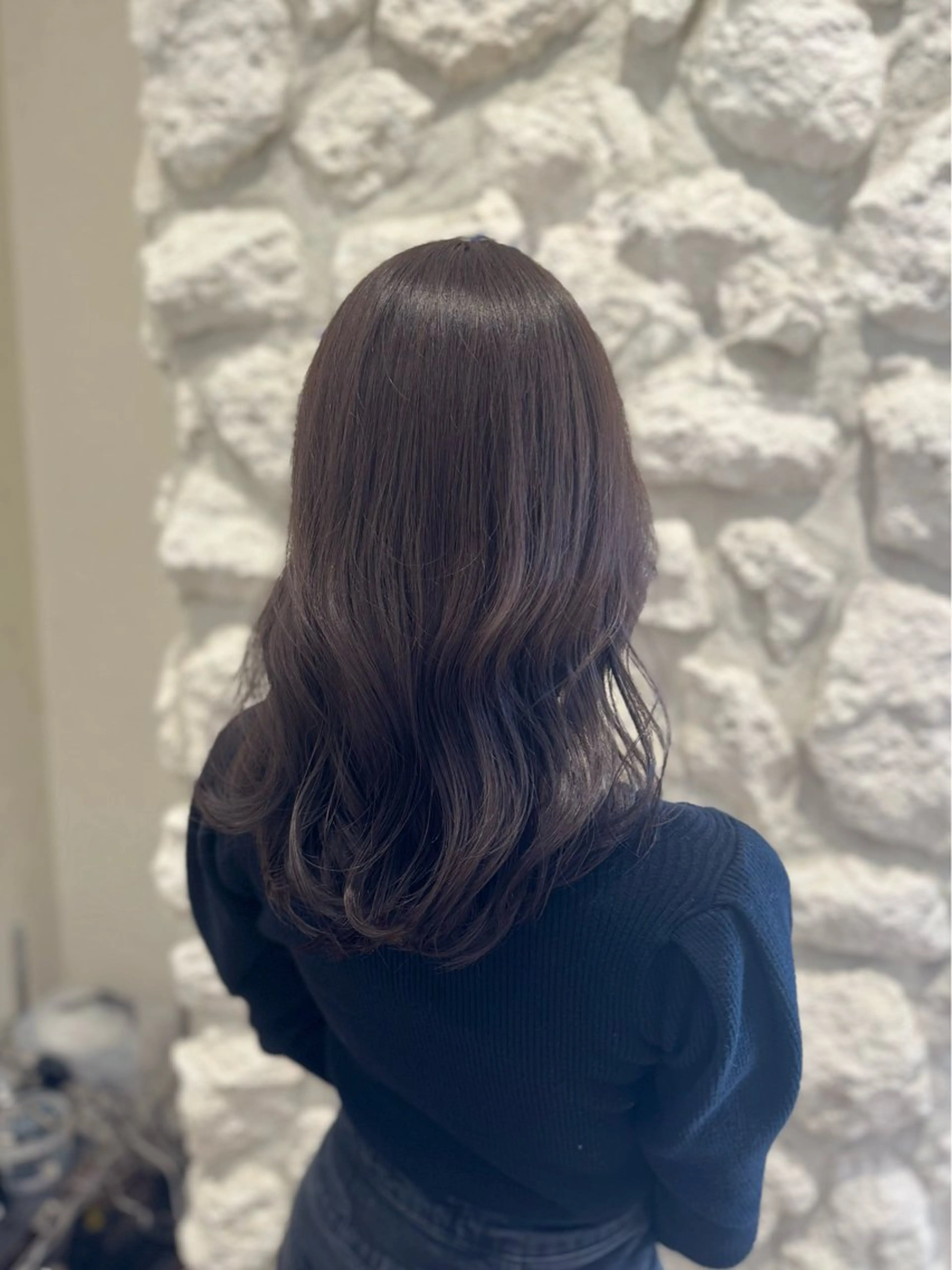 セミロング カラー kanako 🦋🫧のヘアスタイル