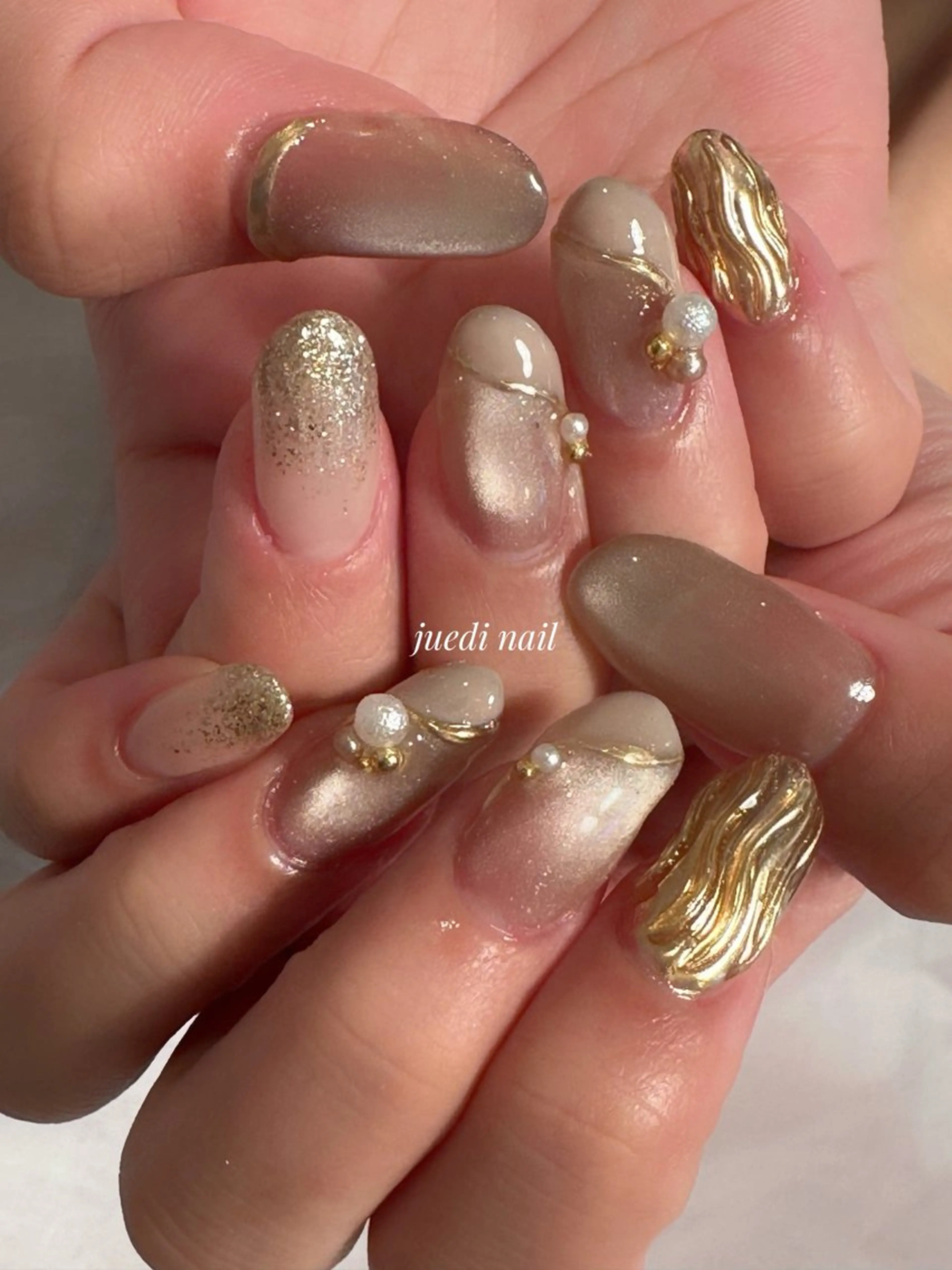 ネイル juedi nail(木曜日のネイル)所属・juedi nail KAORINのネイルデザイン