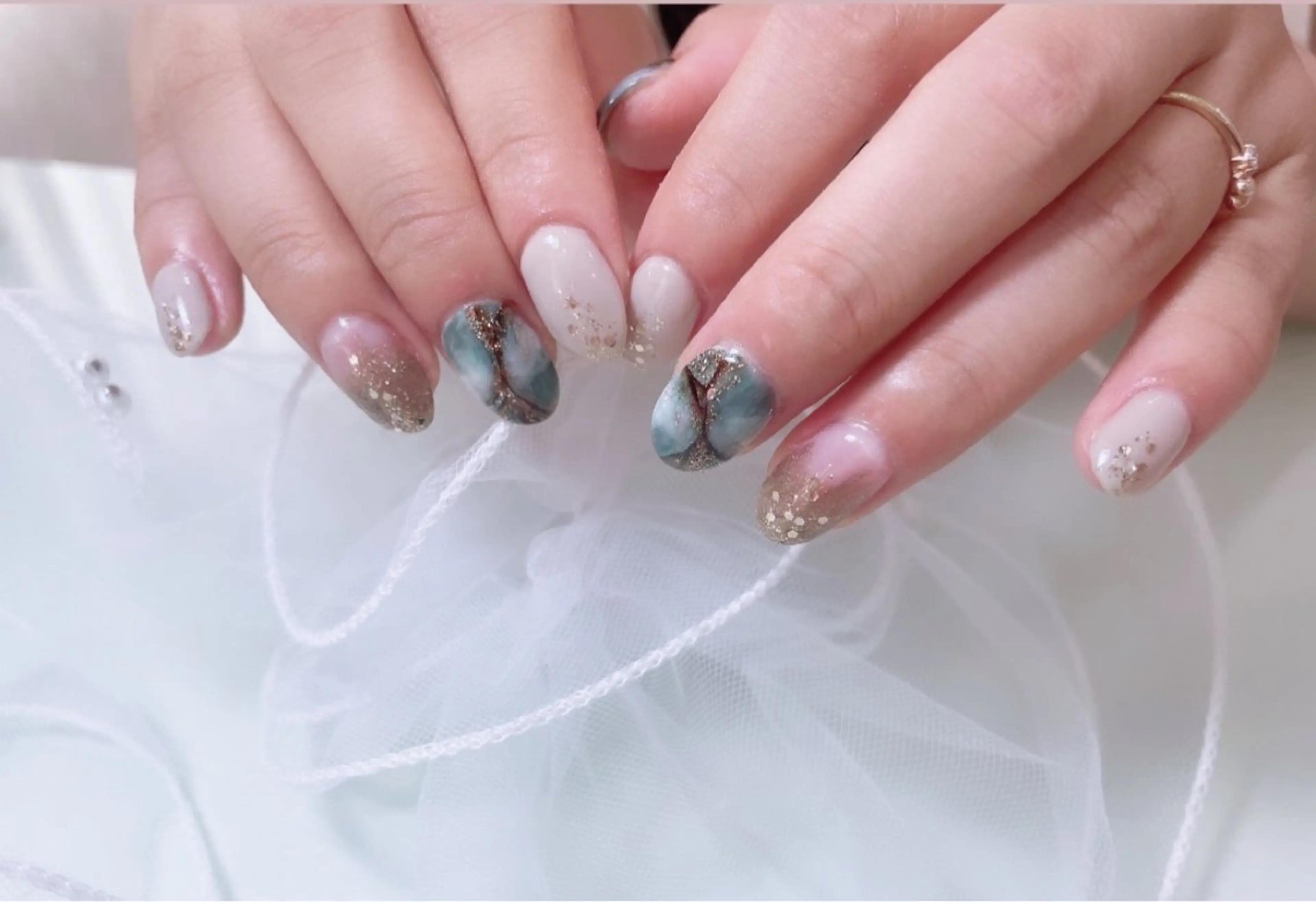 ネイル ハンドネイル nails bunnyのネイルデザイン
