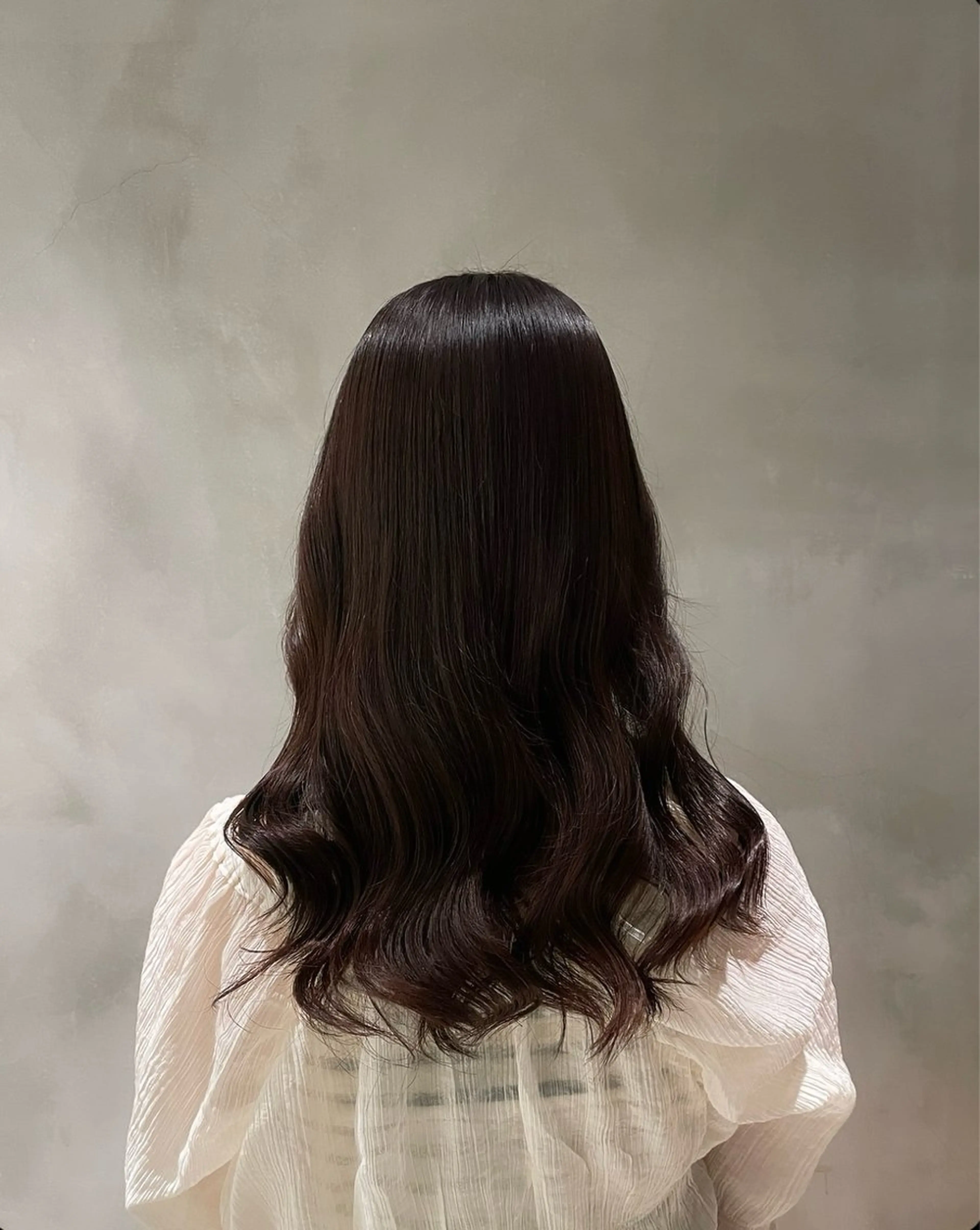 ロング カラー 頼金 愛海のヘアスタイル