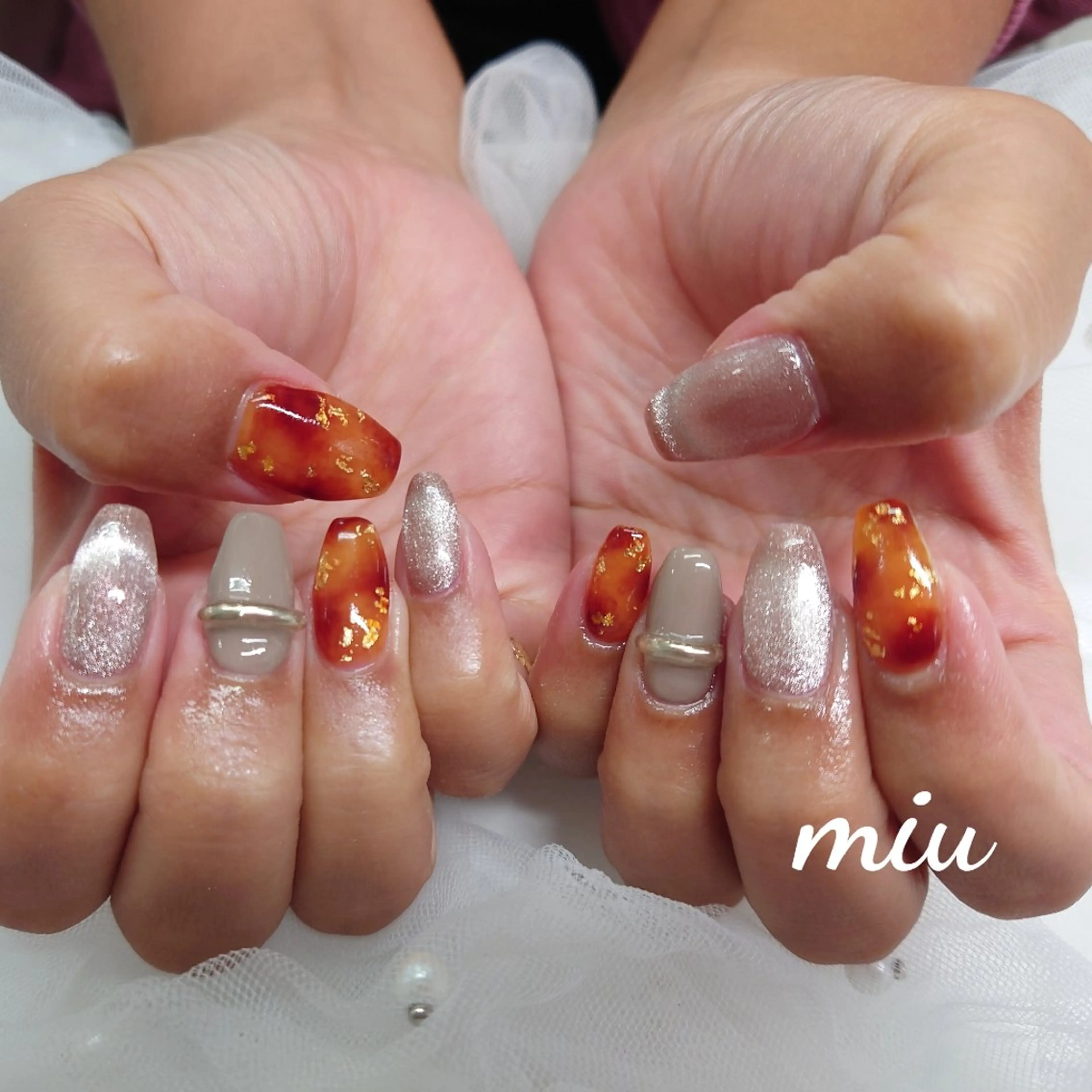 ネイル ハンドネイル miu nail亀戸 Momokaのネイルデザイン