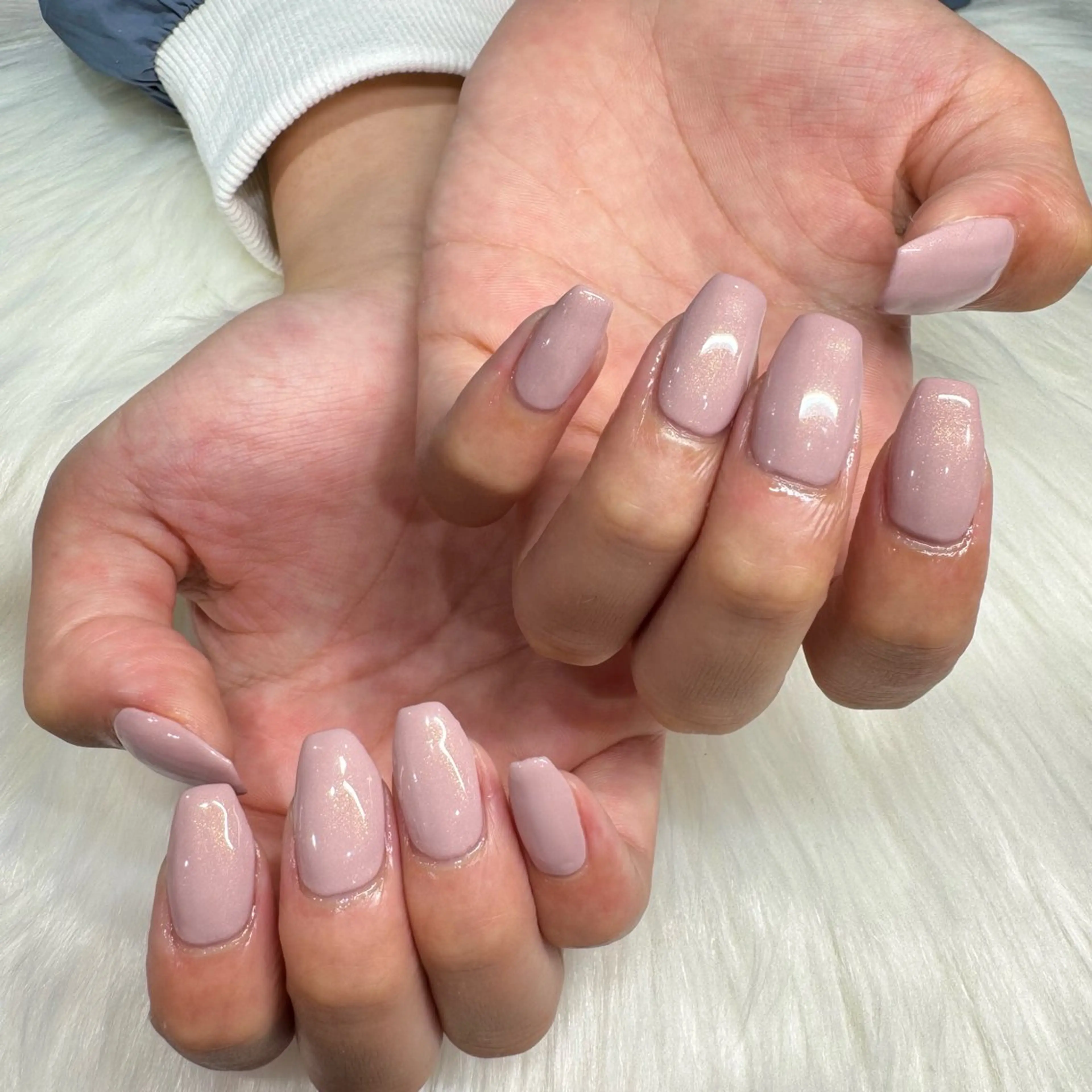 ネイル ラメ(グリッター) ハンドネイル 小野澤 紗智のネイルデザイン