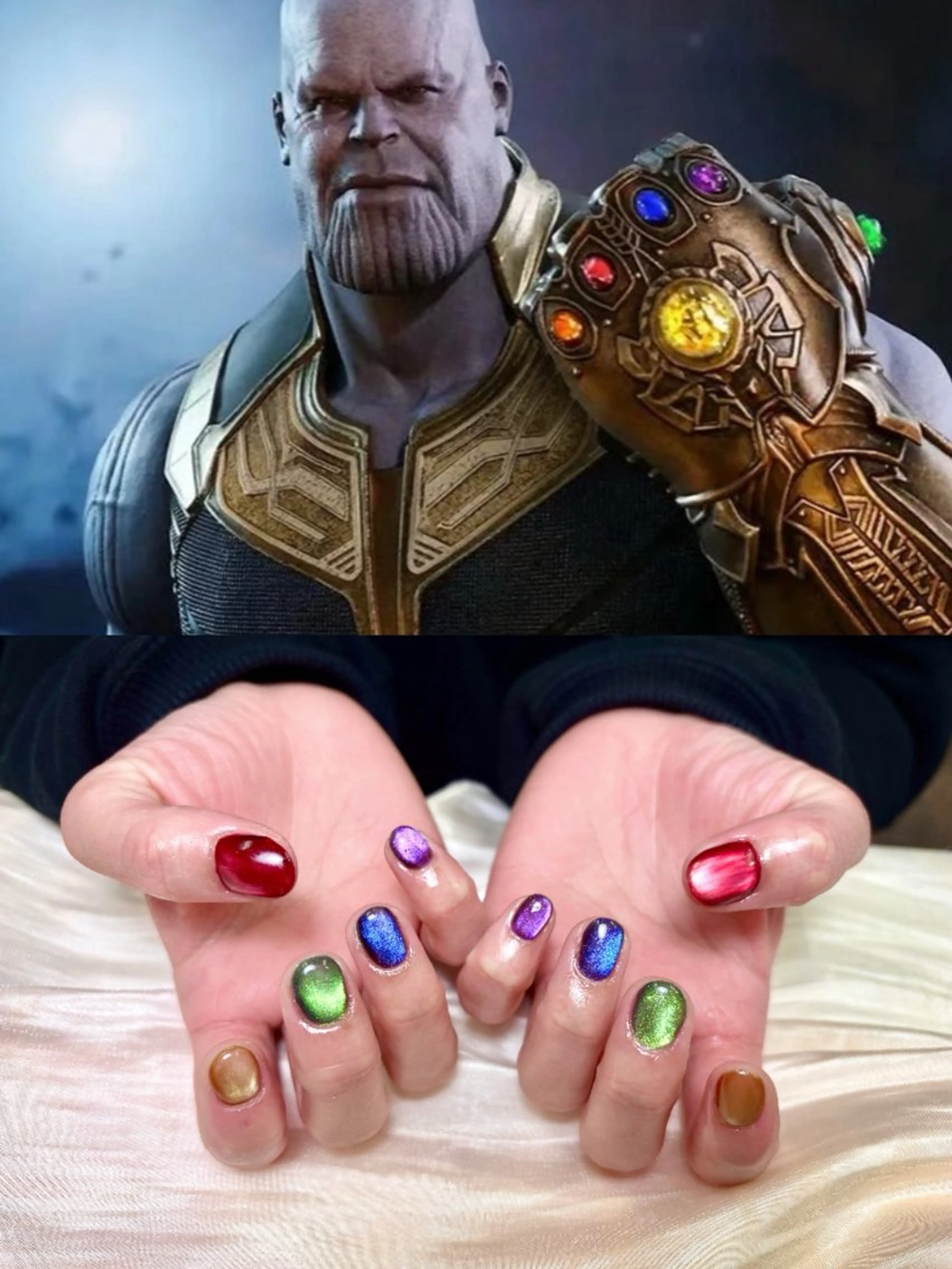 ネイル ハンドネイル キン グミのネイルデザイン