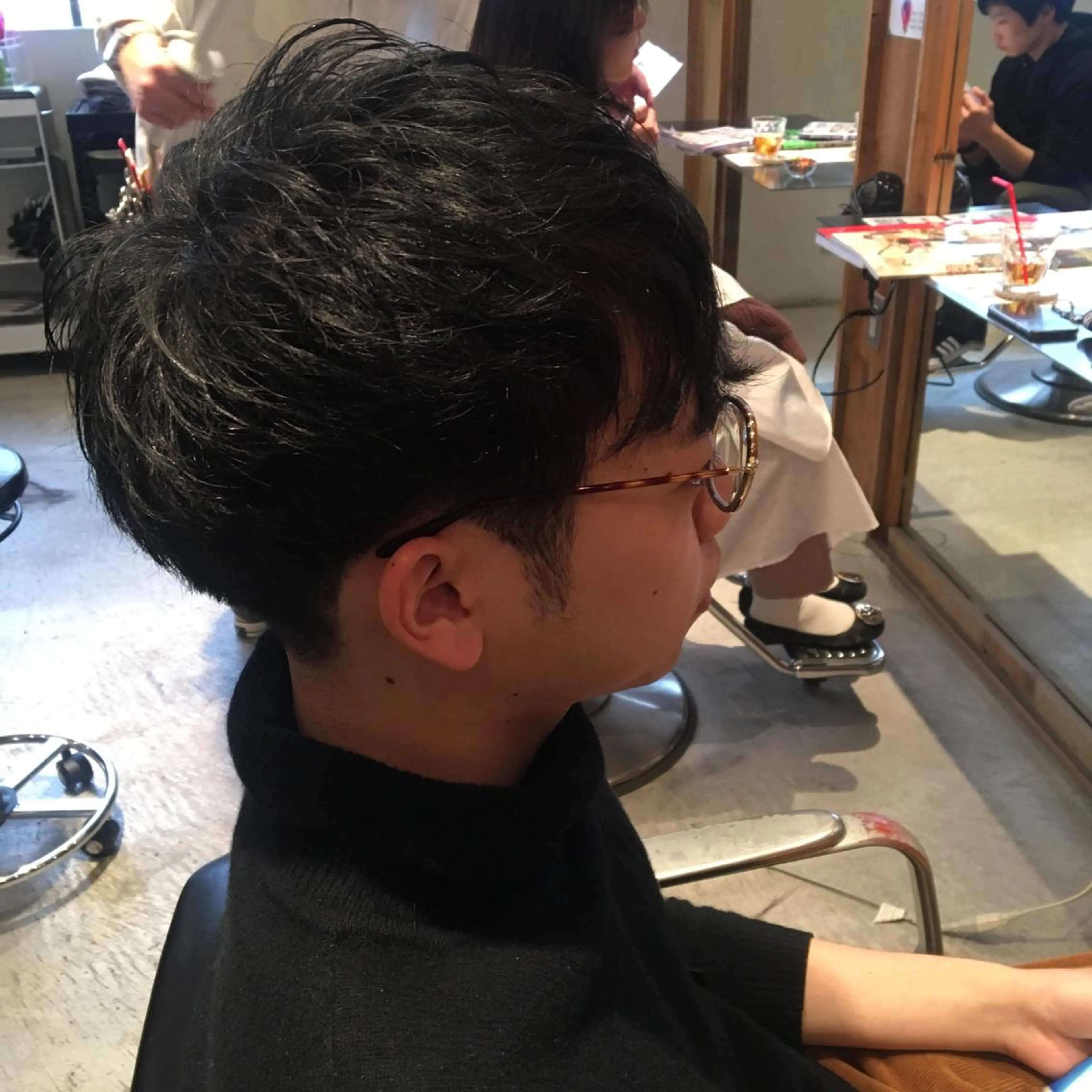 メンズ マッシュ 刈り上げ カット emme MIHO♡のヘアスタイル