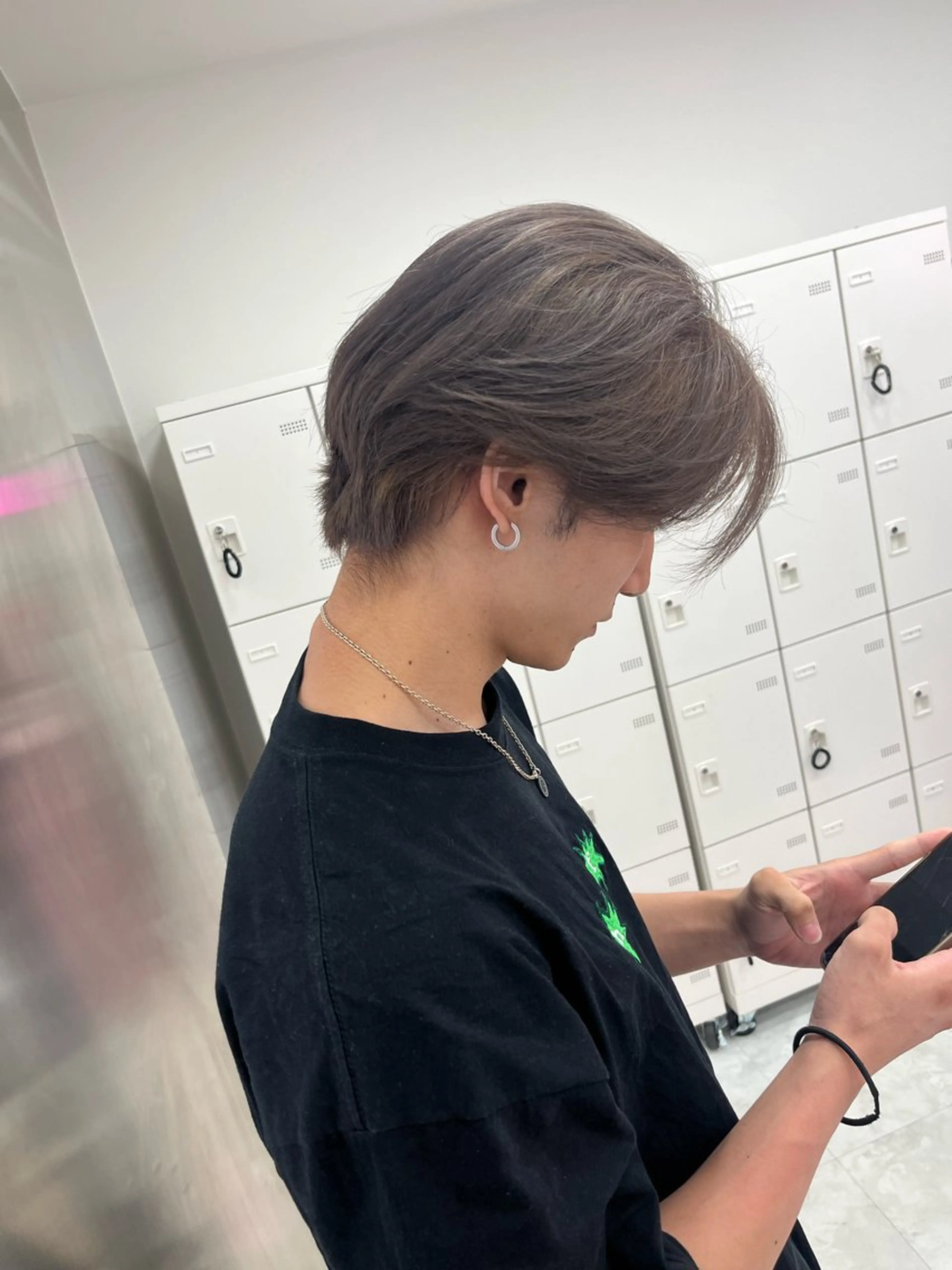 ショート カラー メンズ ヘアカラー トリートメント 💖トレンド夏 カラー💖FUTAのヘアスタイル