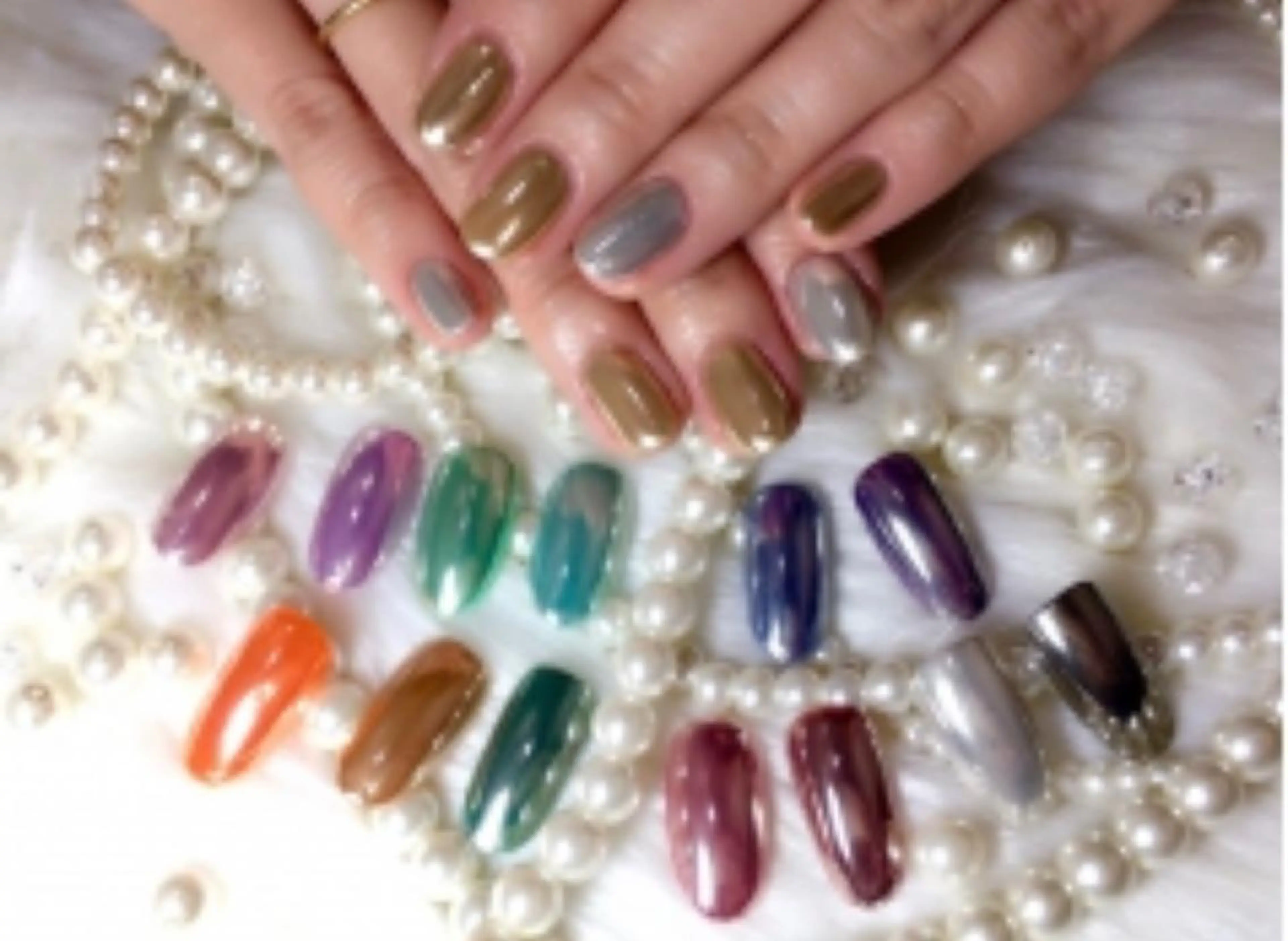 ネイル ネイル　マテリア所属・ODAGIRI AKIKOのネイルデザイン