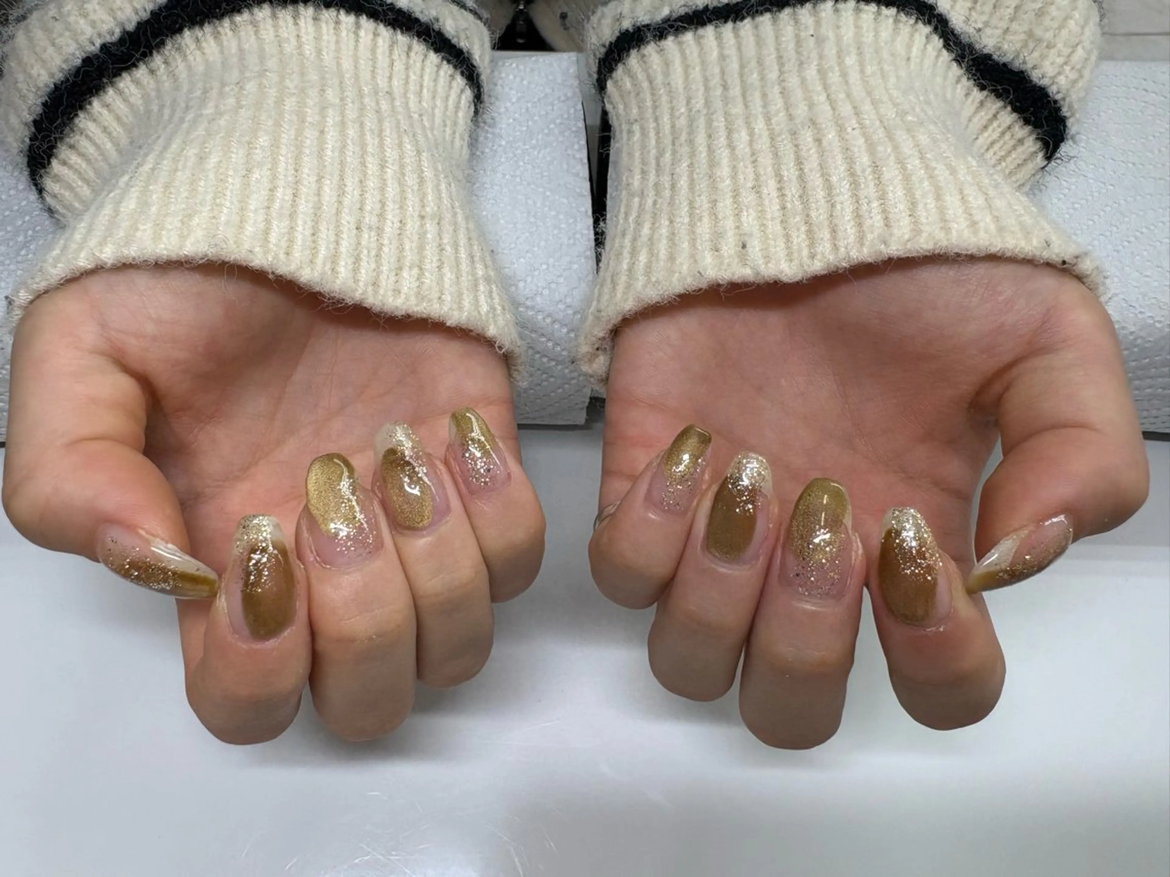 hand ＊3種類から選べるキャンペーンシンプルアート定額♪オフ込の写真