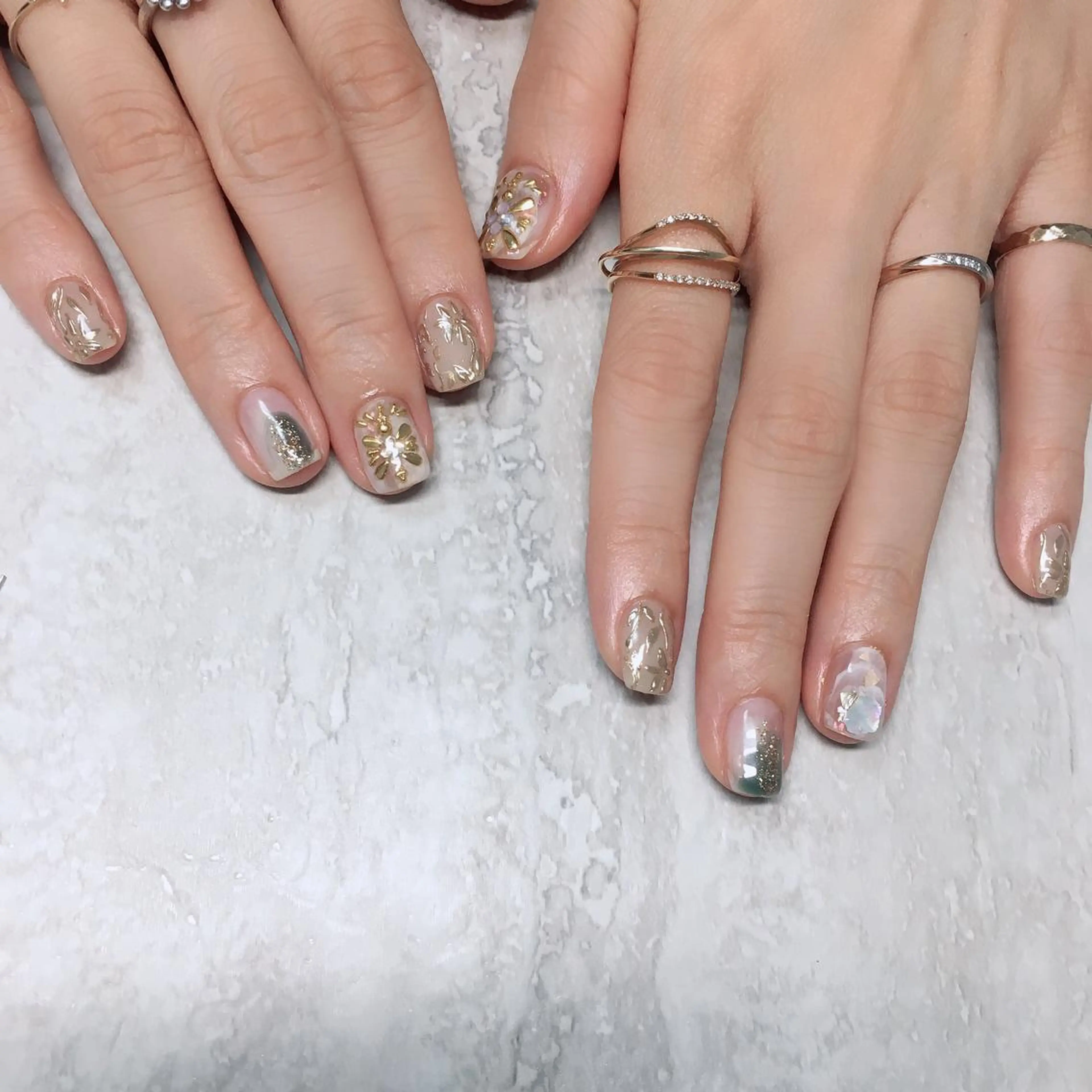 ネイル ハンドネイル nailsalon Asryのネイルデザイン