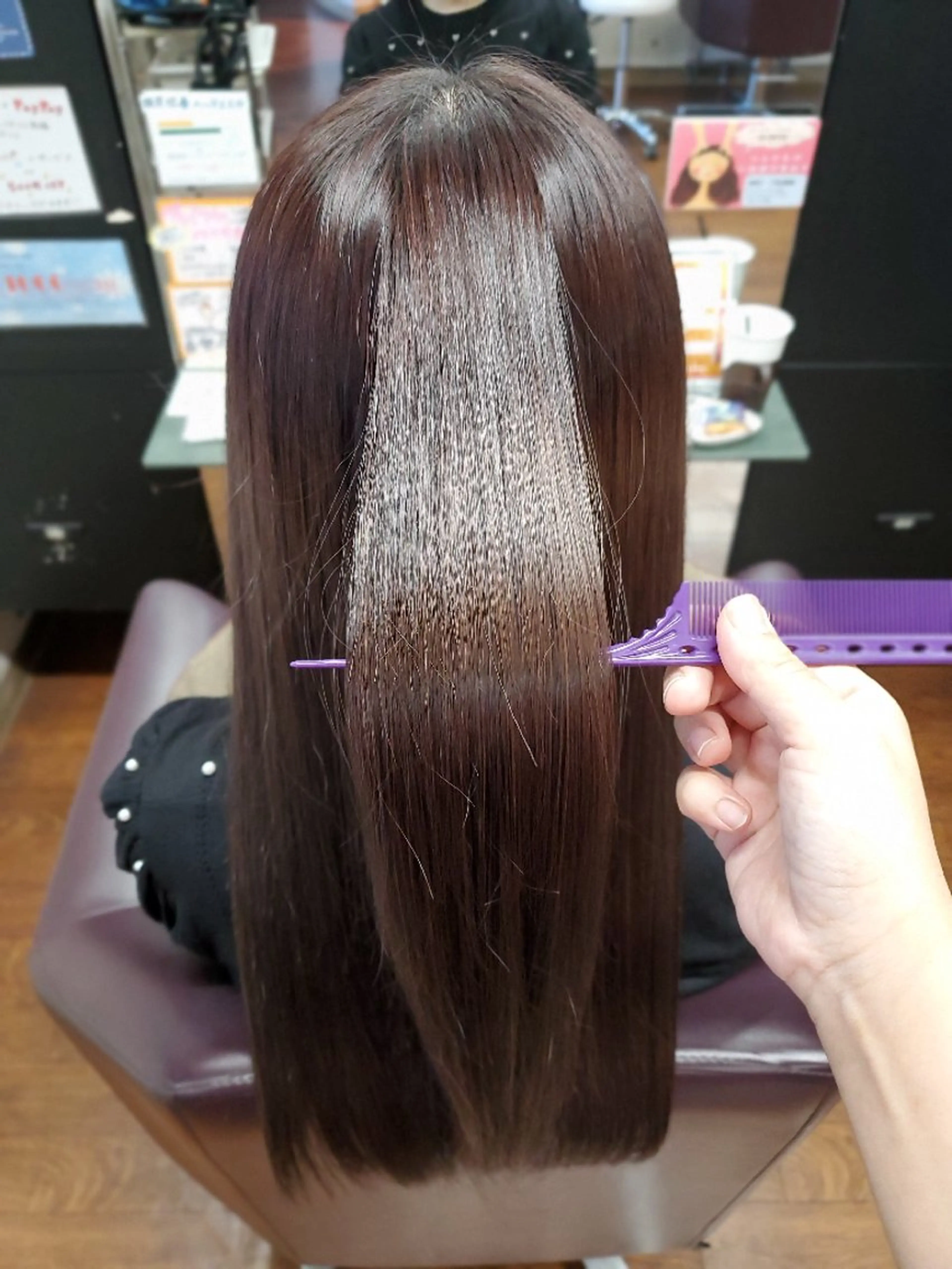 ロング カラー 髪質改善ヘアエステ専門サロンbriller所属・髪質改善専門サロン/ 艶髪/村田のヘアスタイル