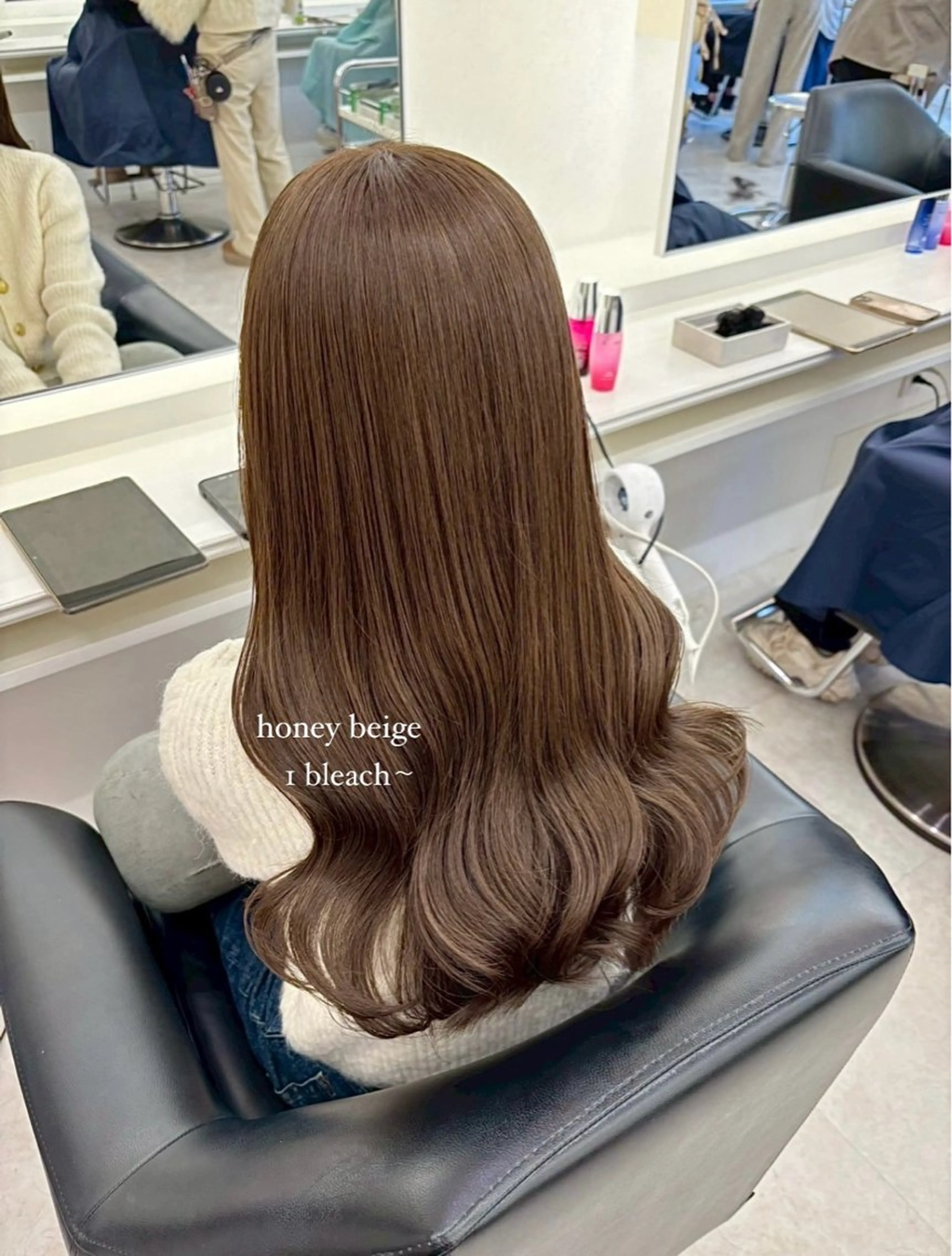 セミロング ヘアカラー Parve Mix/ 平 奈果🎀のヘアスタイル