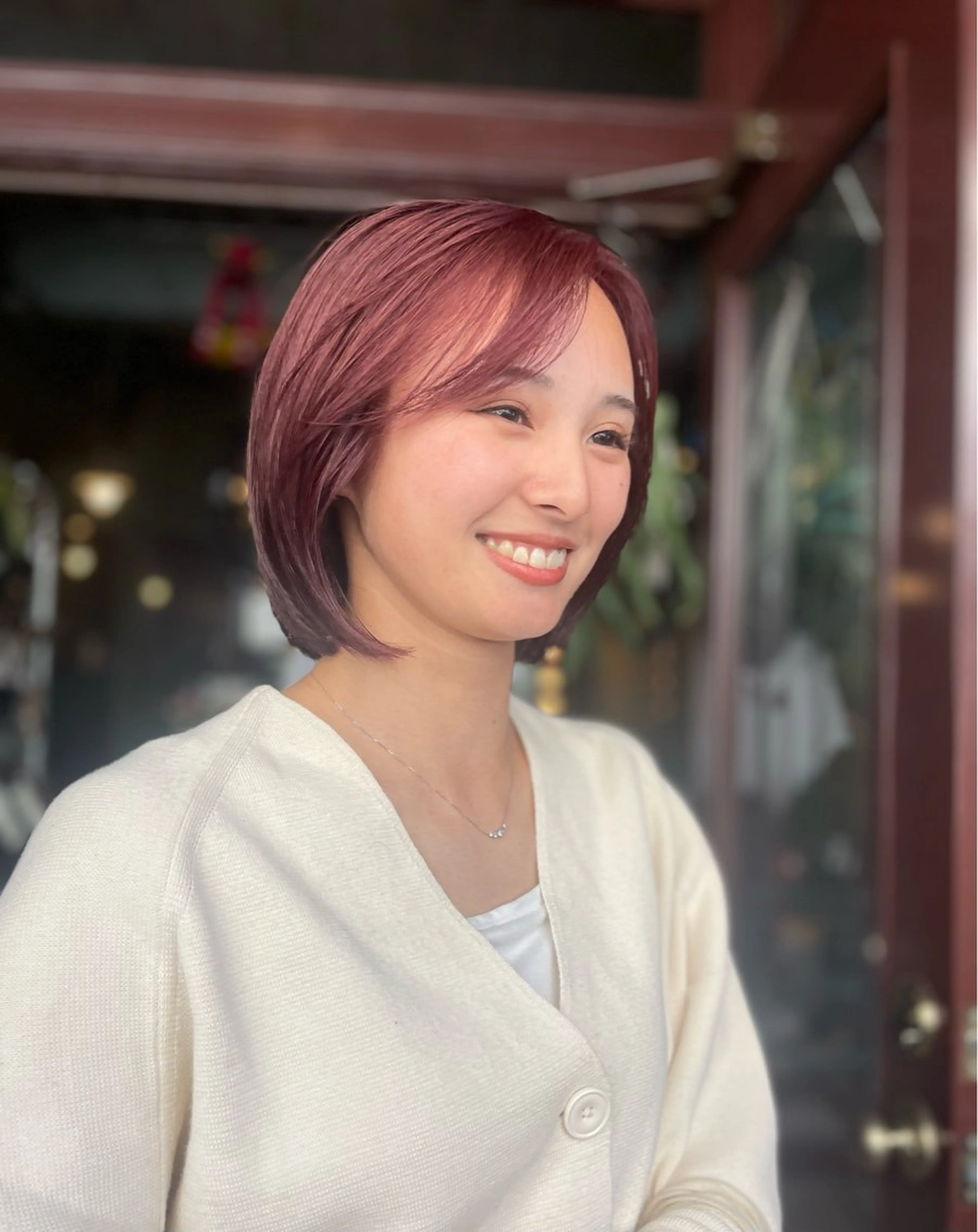 ミディアム カラー PATH-hair. store/MAIのヘアスタイル