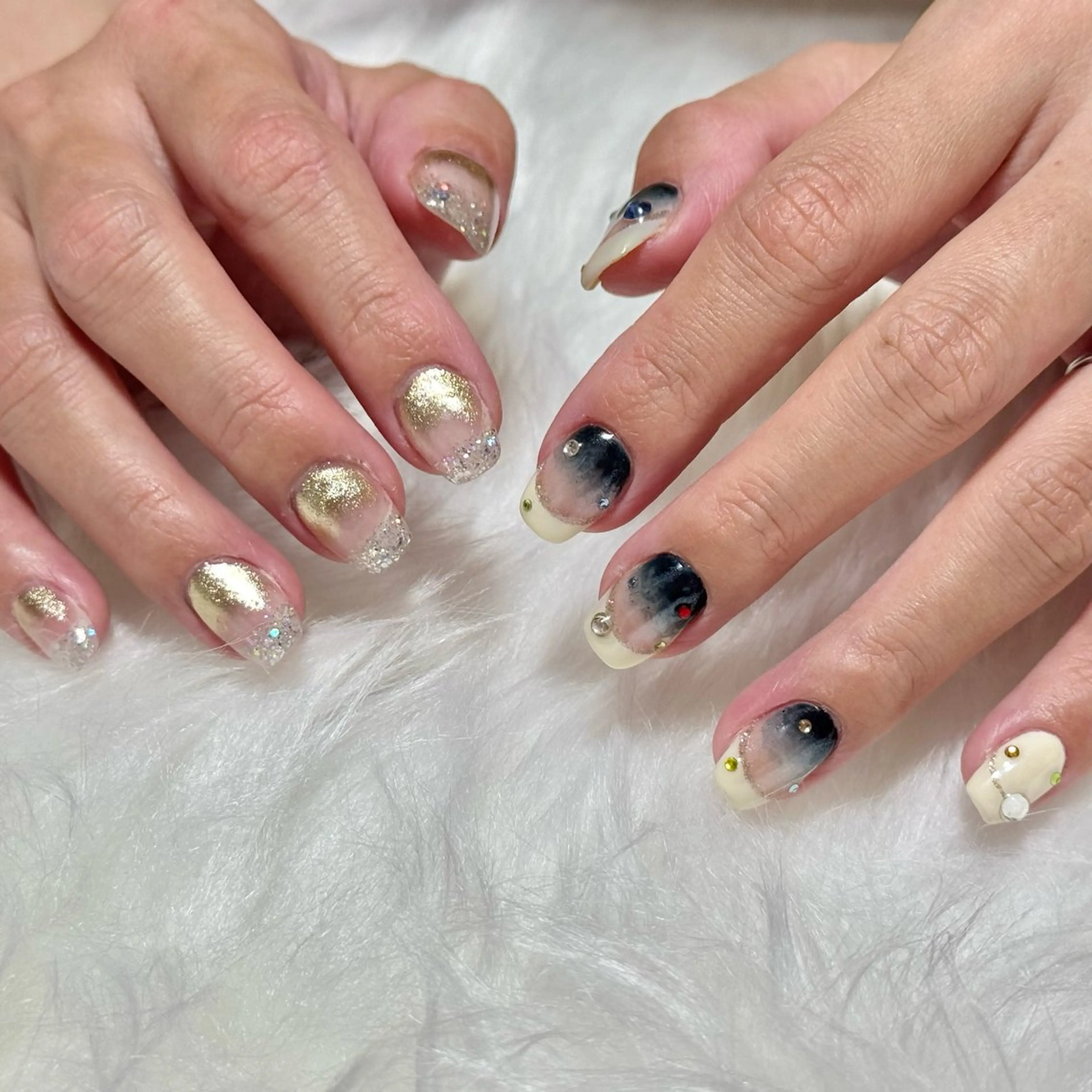 ネイル ニュアンスネイル ハンドネイル chai. UNRIのネイルデザイン