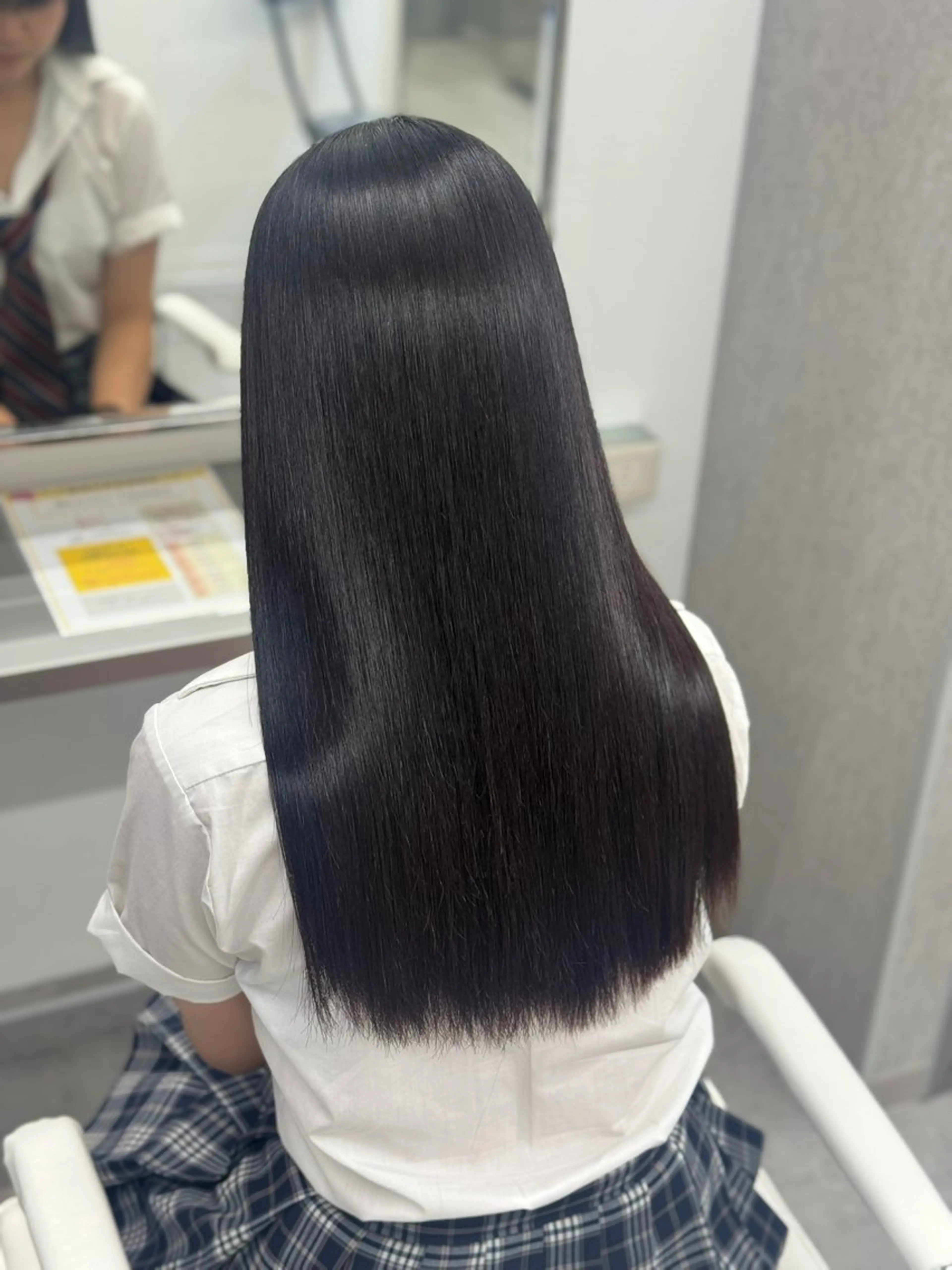 ロング カット 縮毛矯正 🌙大人かわいいレイ ヤー⌇コバ🌙のヘアスタイル