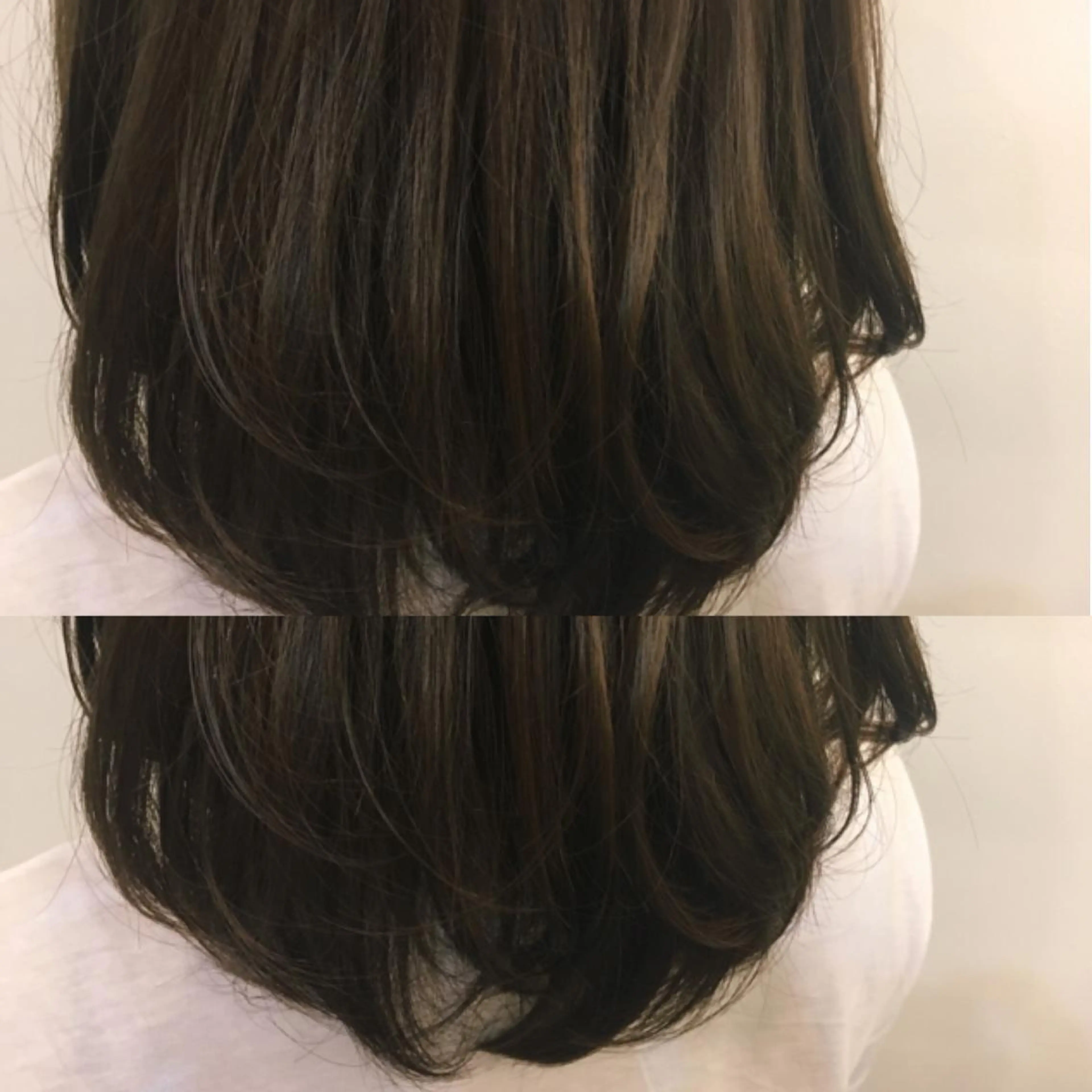 セミロング カラー RINA🧤 デザインとボブのヘアスタイル