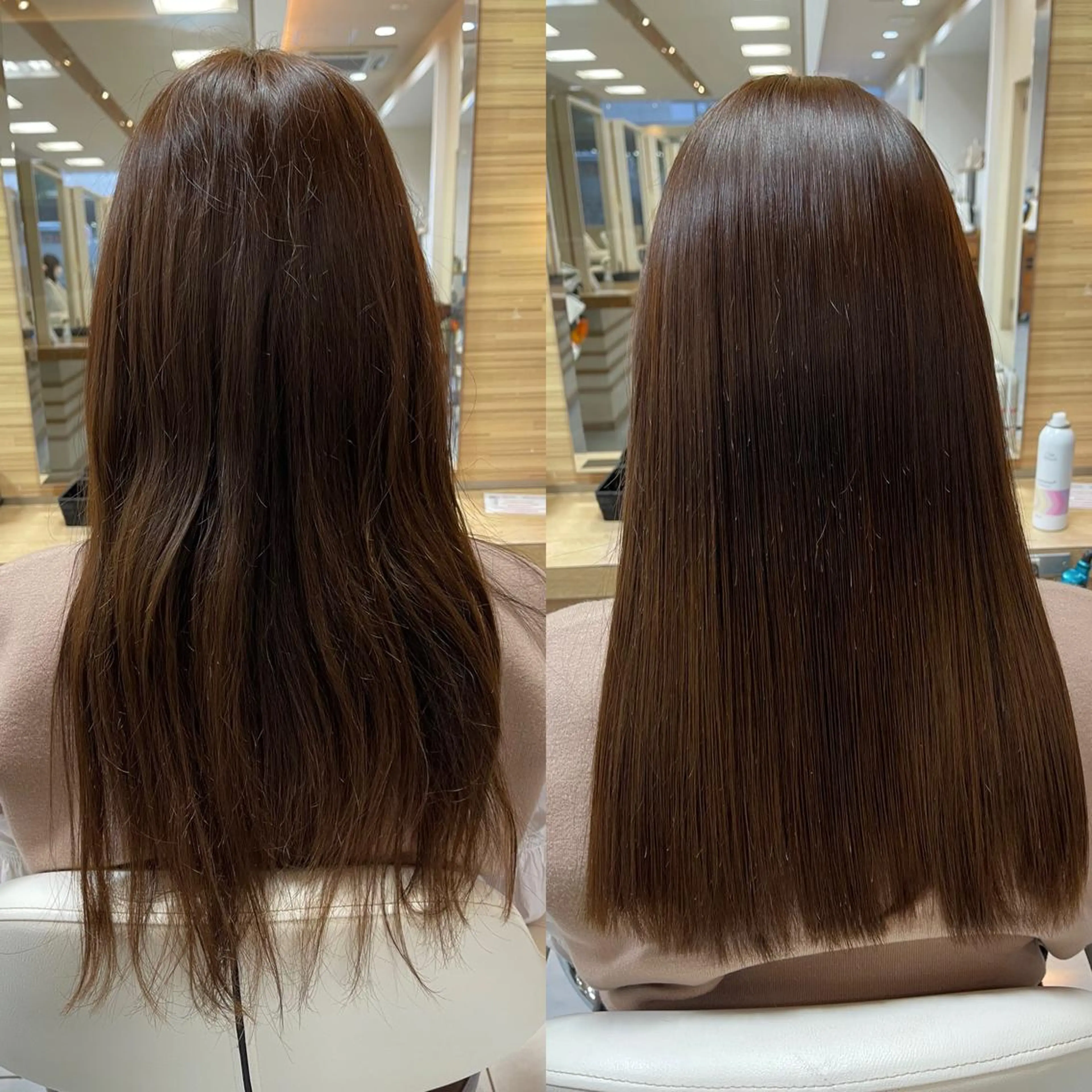 ロング カット トリートメント 髪質改善/縮毛矯正 /ブリーチ矯正/岡部のヘアスタイル