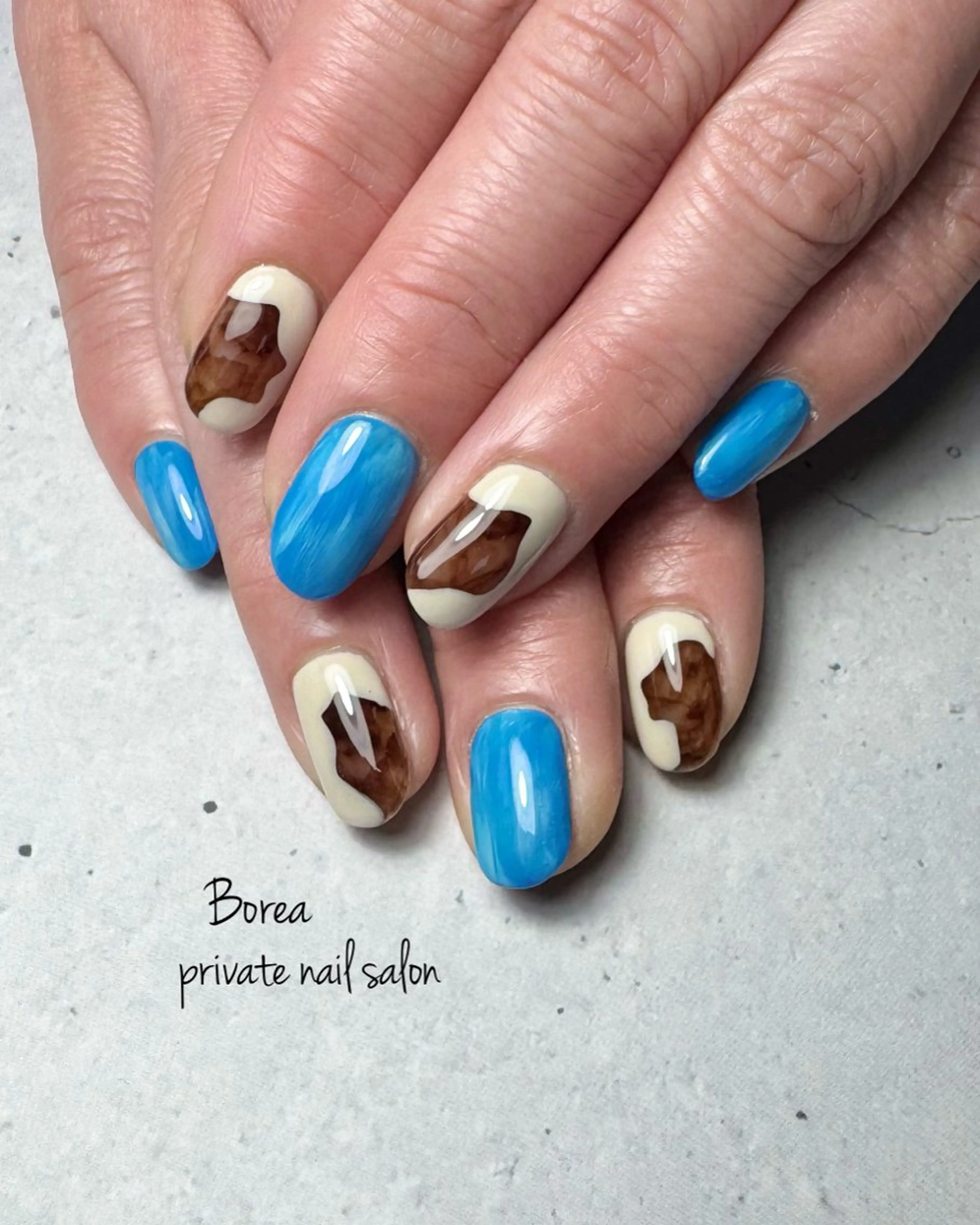 ネイル フットネイル Borea nail Mayuのネイルデザイン