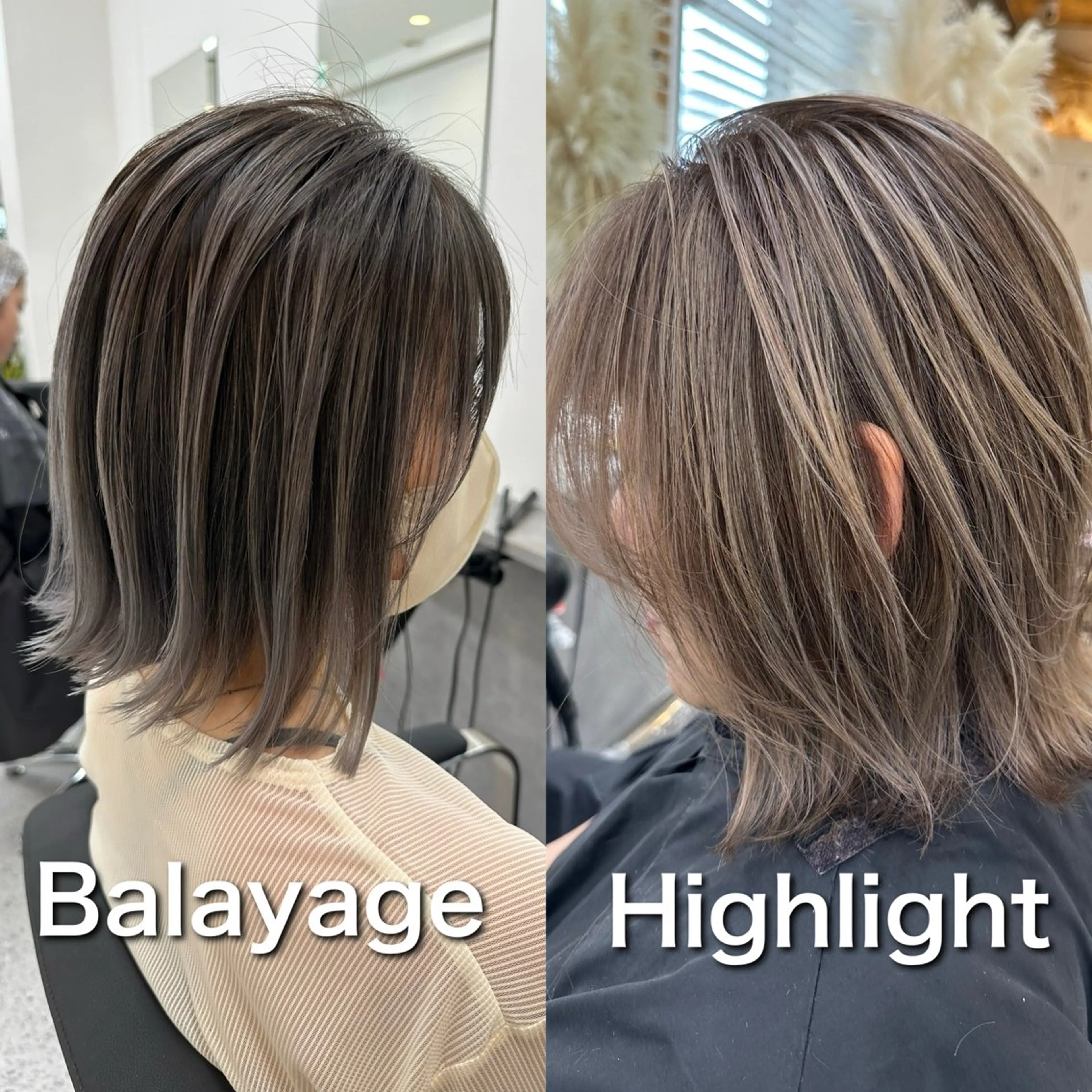 ミディアム カラー ヘアアレンジ ヘアカラー トリートメント 久米 治仁のヘアスタイル