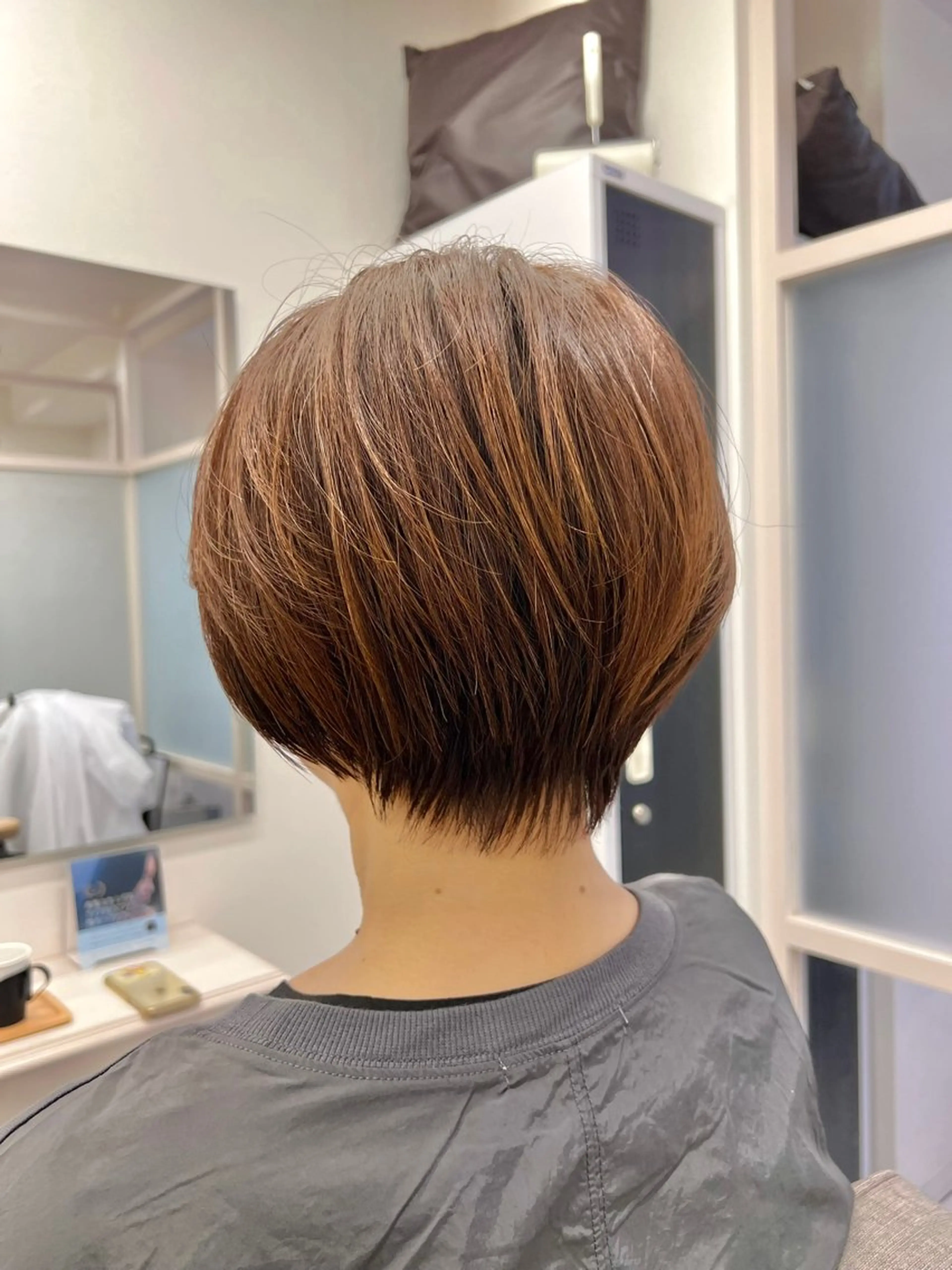 ショート 🍀似合わせカット /艶々カラー🫧八木のヘアスタイル