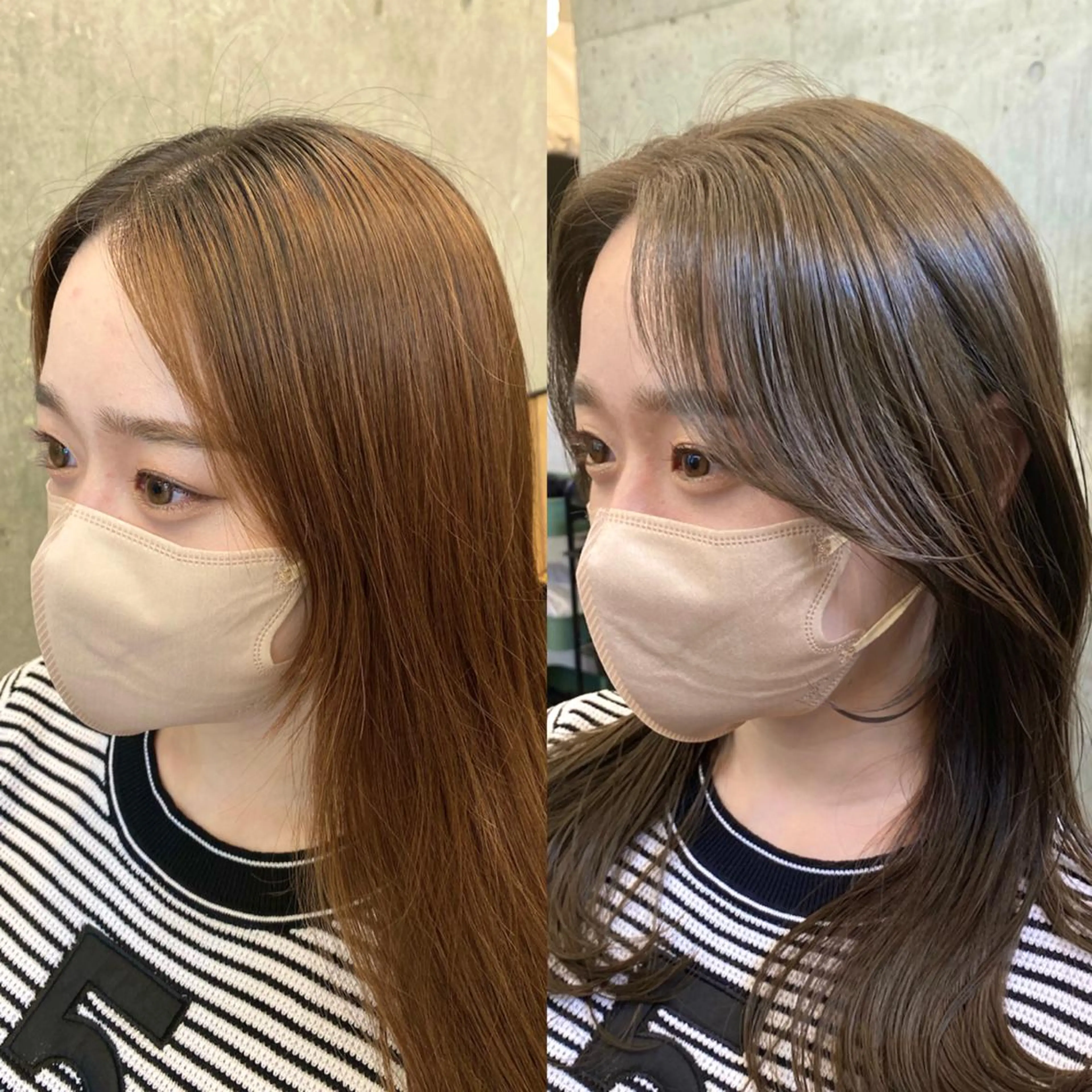 ロング カット 縮毛矯正 トリートメント SALOWIN原宿AROA店所属・顔まわり神カット✂︎ 齋藤雄大【表参道】のヘアスタイル