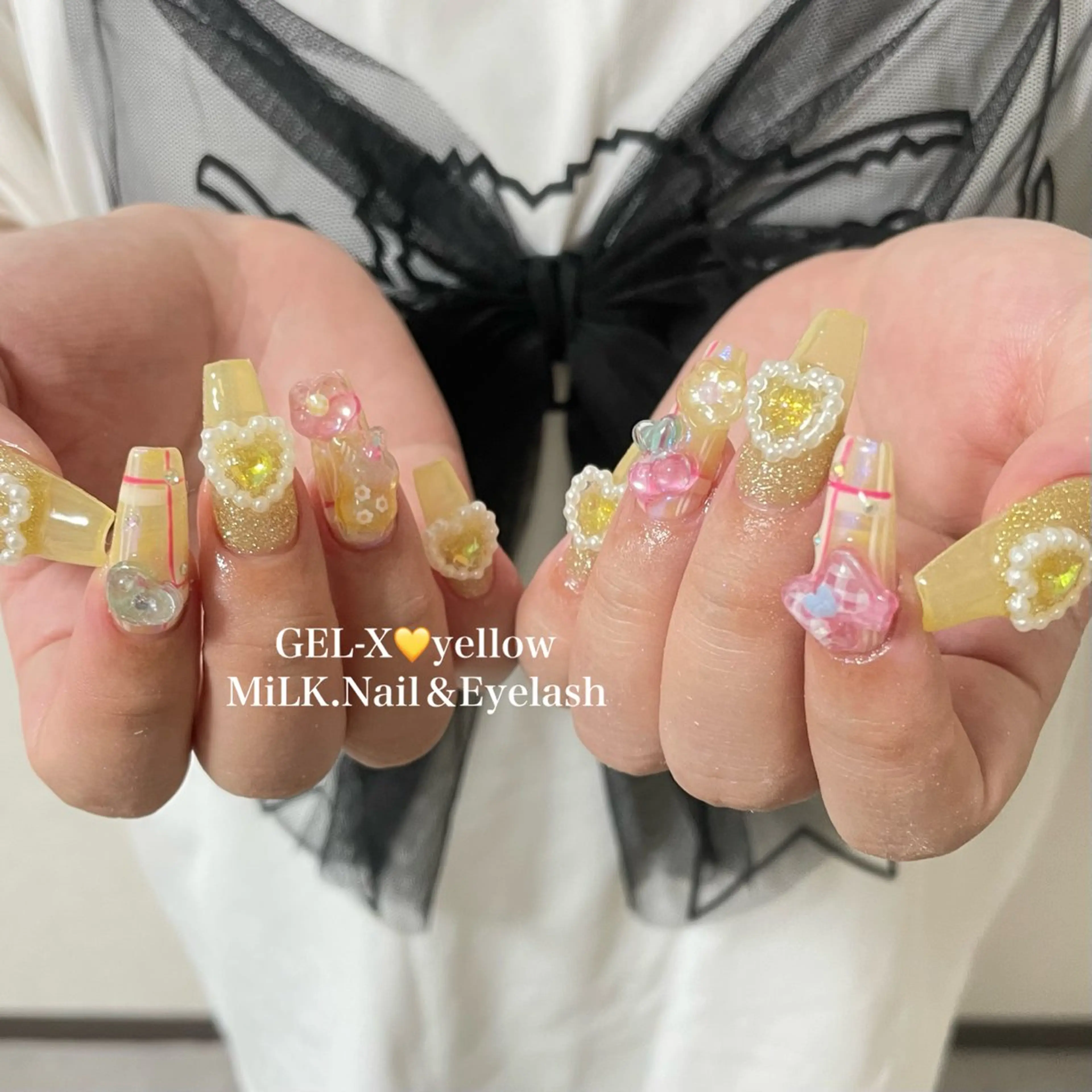 ネイル ネイルチップ ハンドネイル MiLK.   Nail&Eyelash所属・MiLK. wakaのマツエク・マツパデザイン