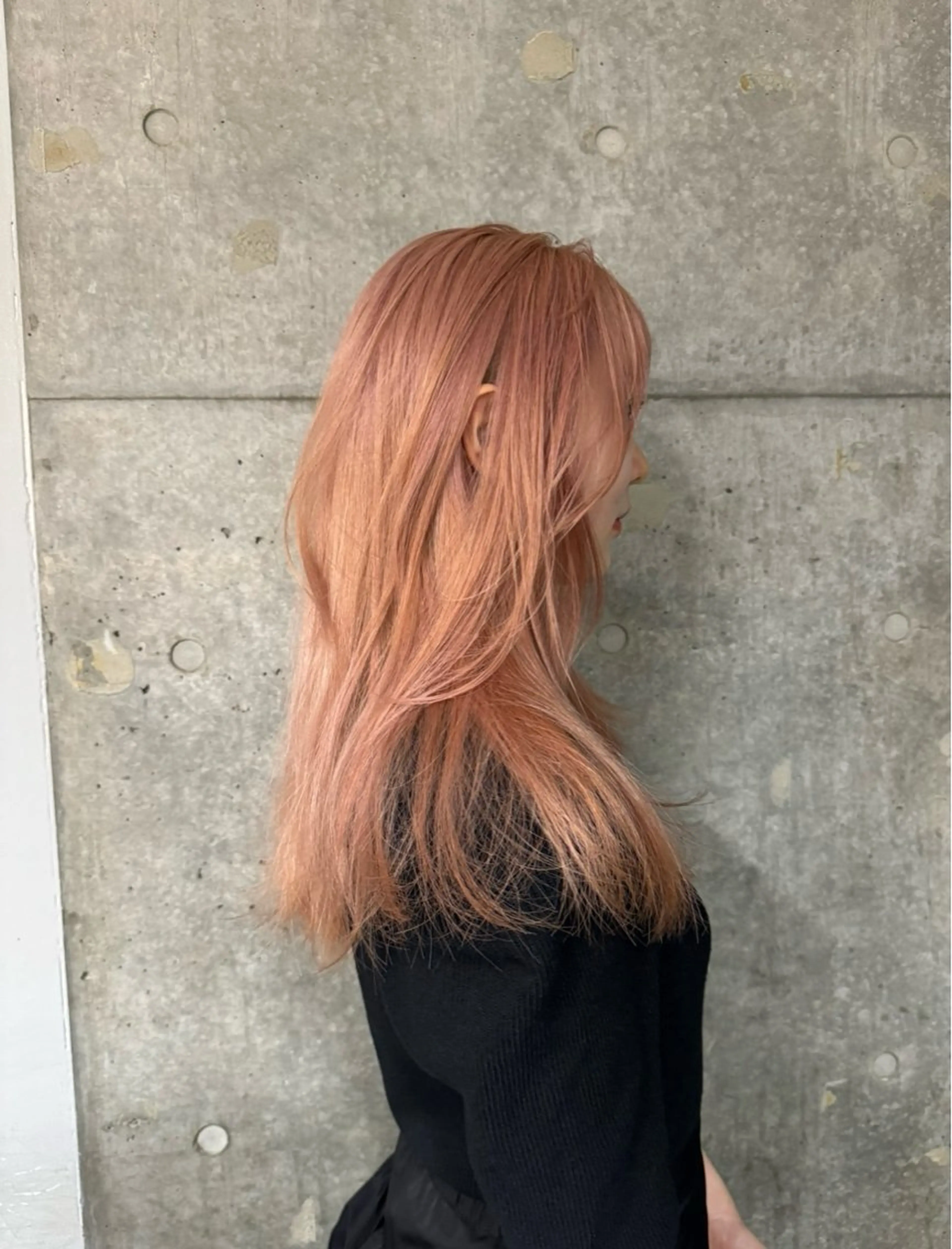 セミロング カラー 🐈‍⬛🌙中野 紗知🌙🐈‍⬛のヘアスタイル
