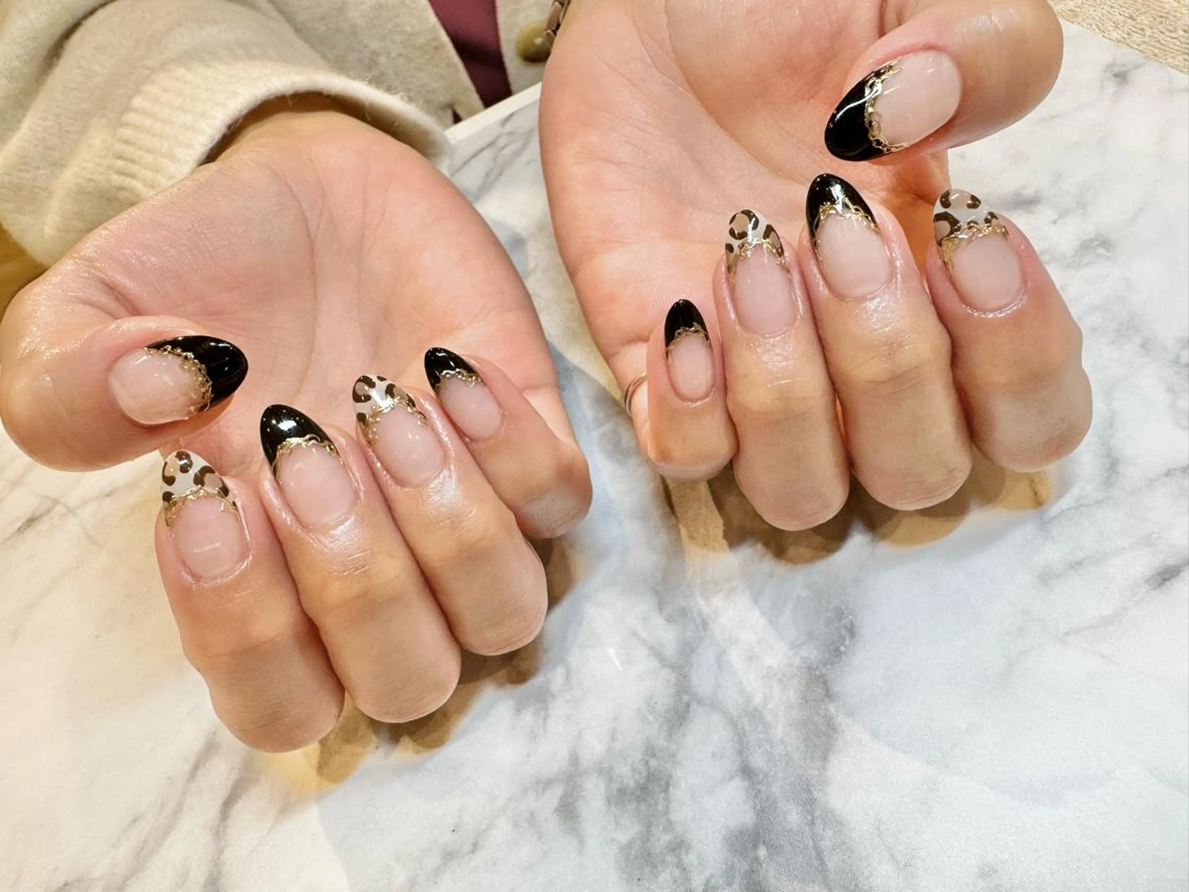 ネイル スカルプネイル ハンドネイル Bianca名駅 🪼店長sagawaのネイルデザイン