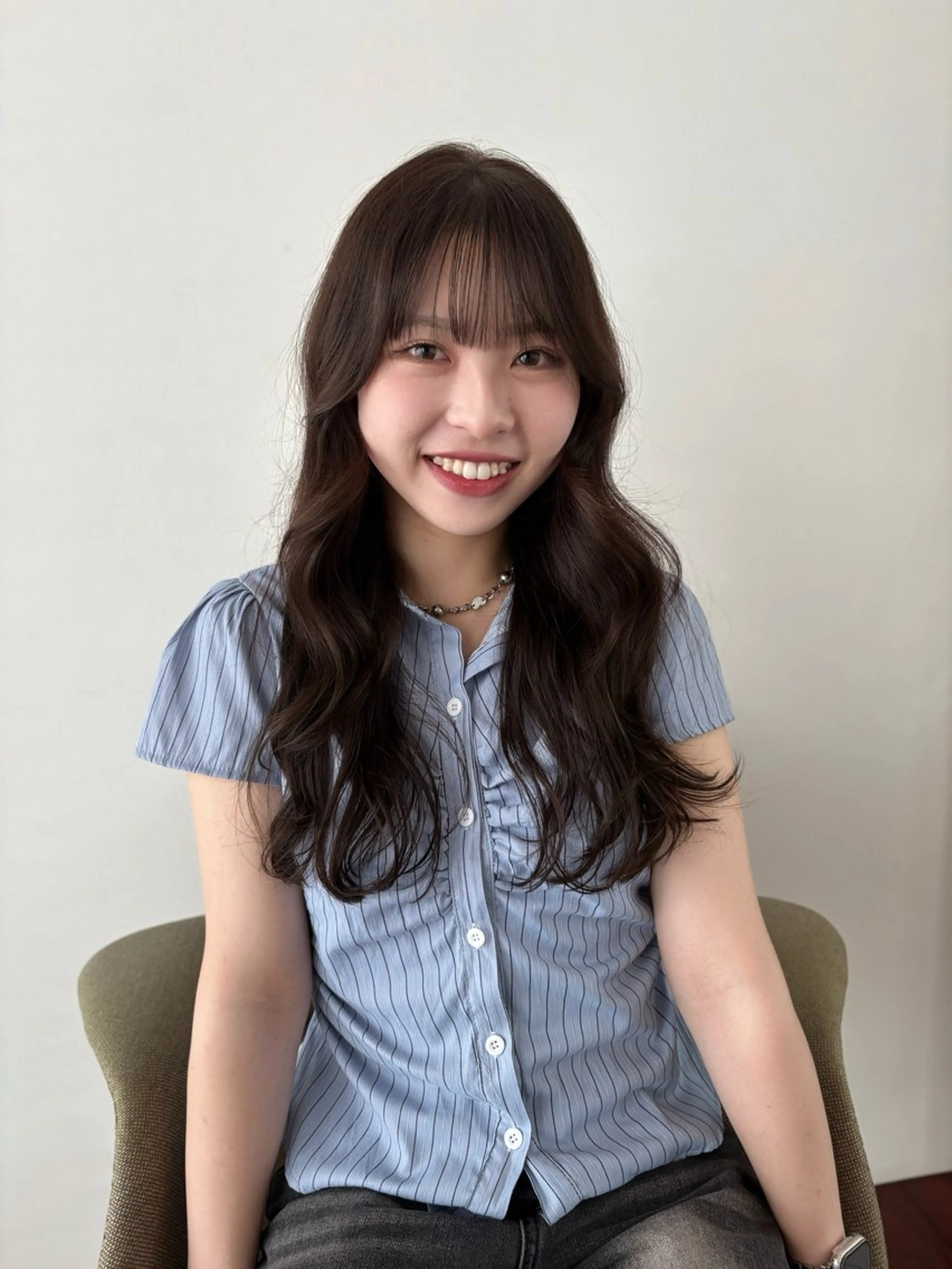 ロング hair make BEHIVE ichibancho AVEDA所属・渡邉  日向子 ・レイヤー、縮毛矯正のヘアスタイル