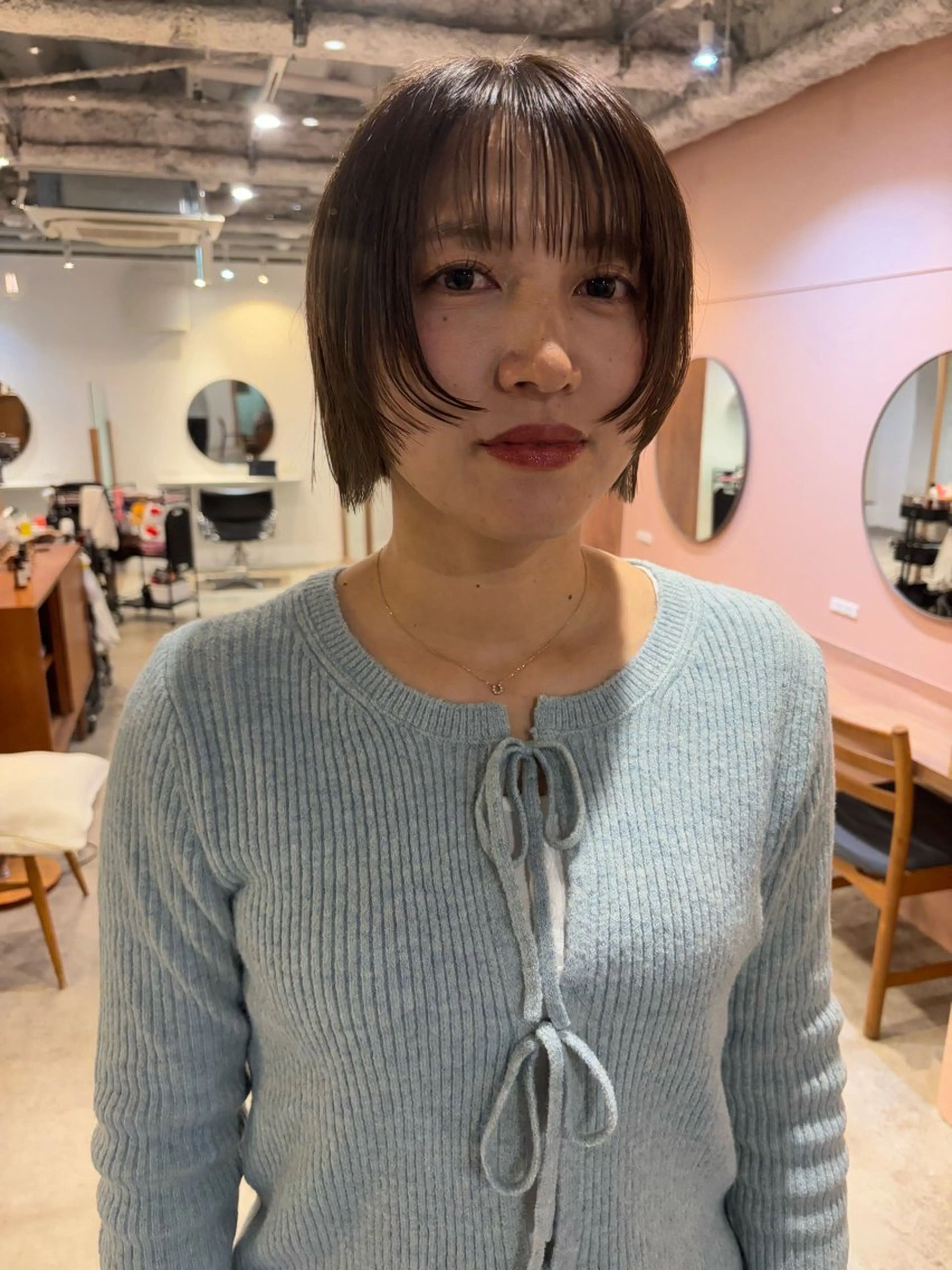 ショート カラー カット ヘアカラー トリートメント Hayashi Shioriのヘアスタイル