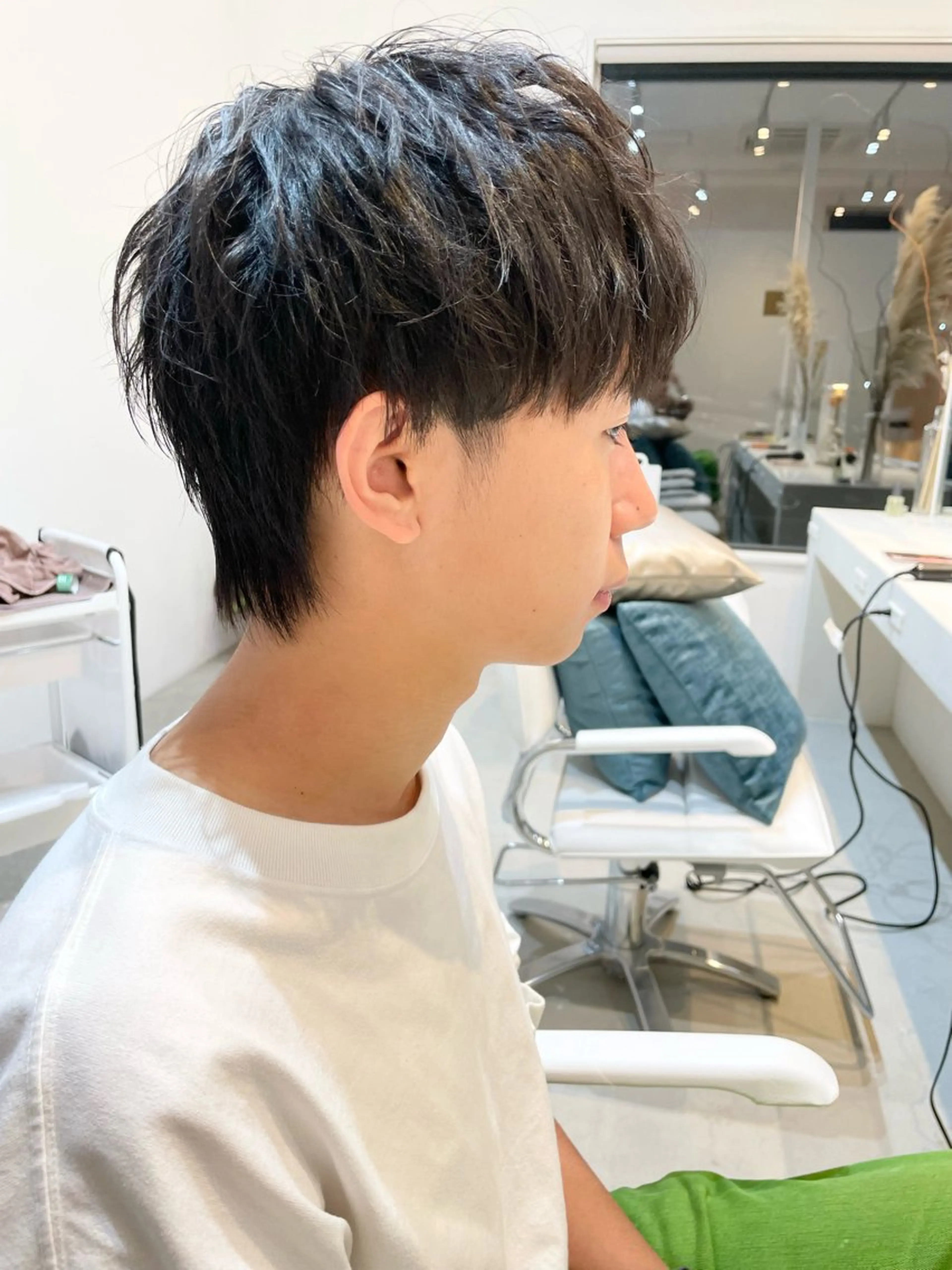 メンズ メンズウルフカット ウルフカット カット un【アン】所属・【un】 MANAのヘアスタイル
