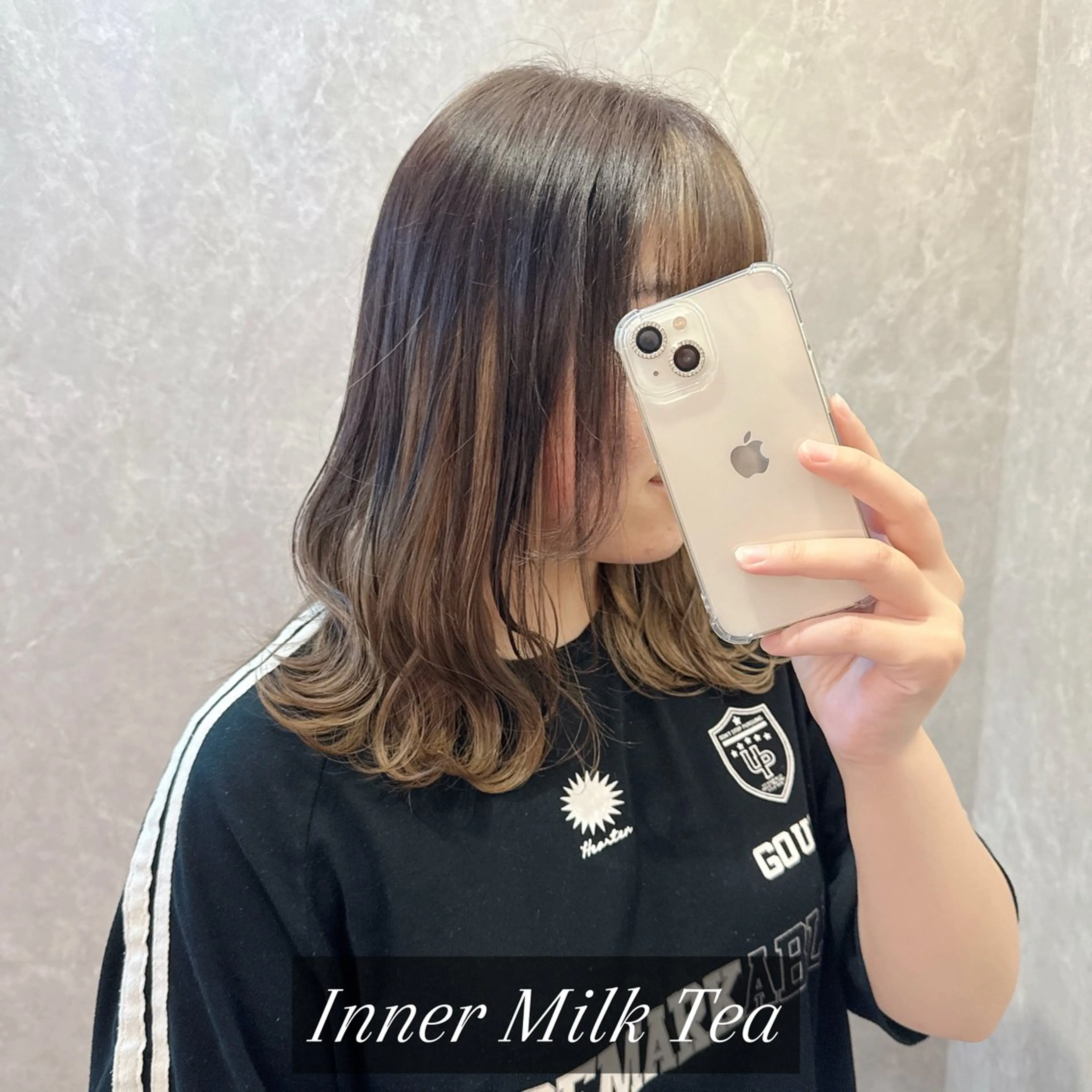 セミロング カラー バレイヤージュ ブリーチ ケアブリーチ ダブルカラー イヤリングカラー ヘアカラー トリートメント Lilith 【リリス】のその他イメージ