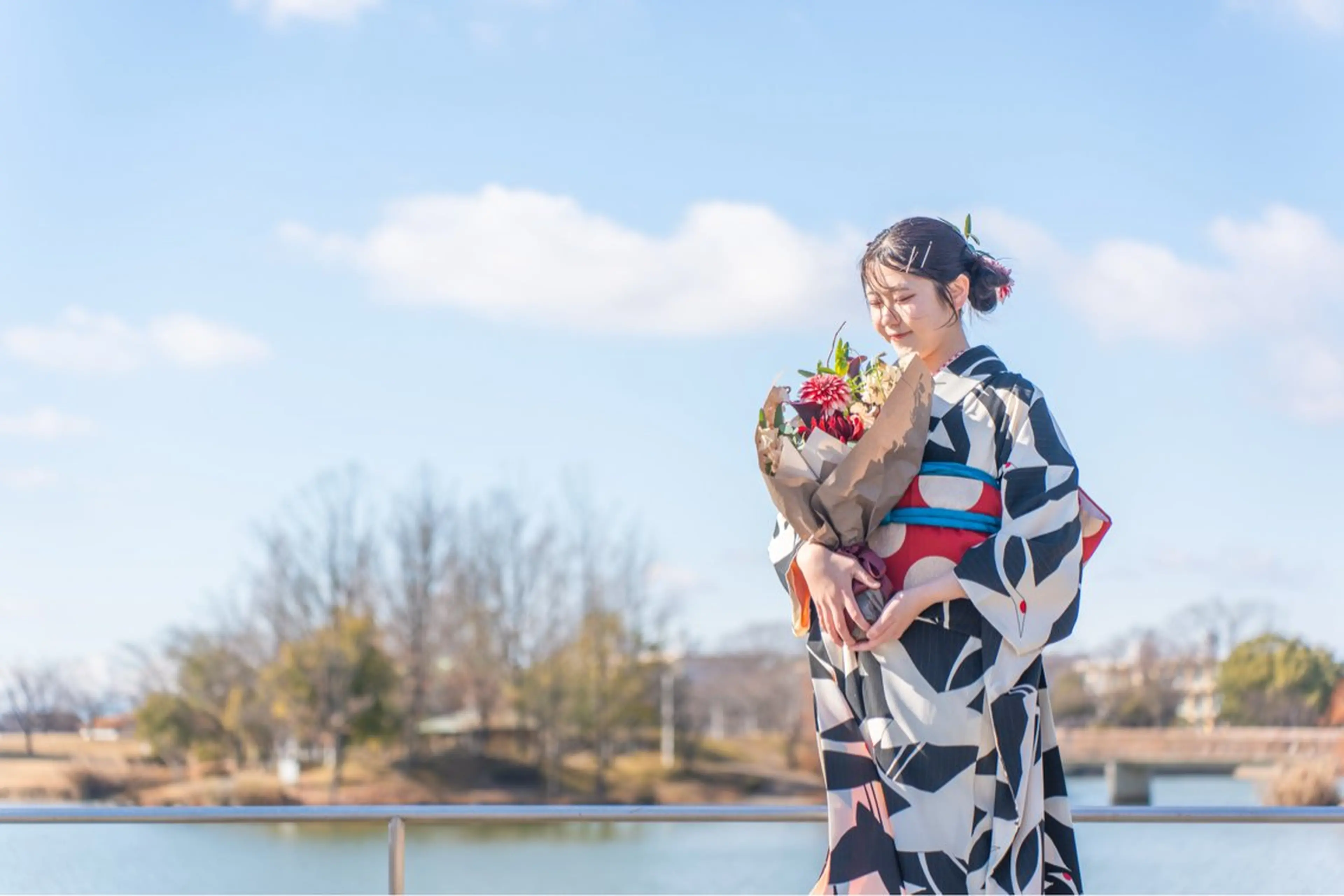 着付け 中山 智美のヘアスタイル
