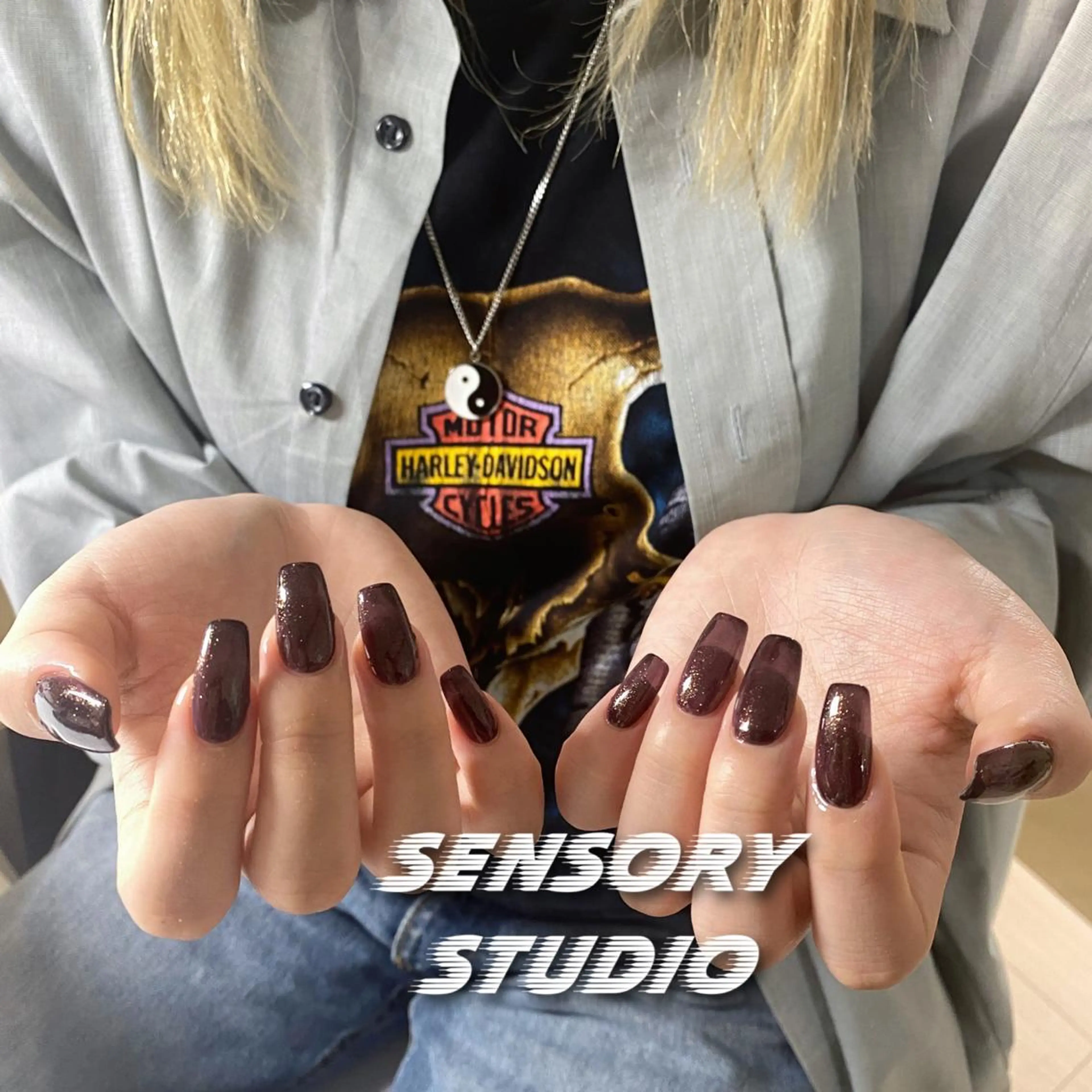 カラー ネイル ハンドネイル ジョ ジョのネイルデザイン