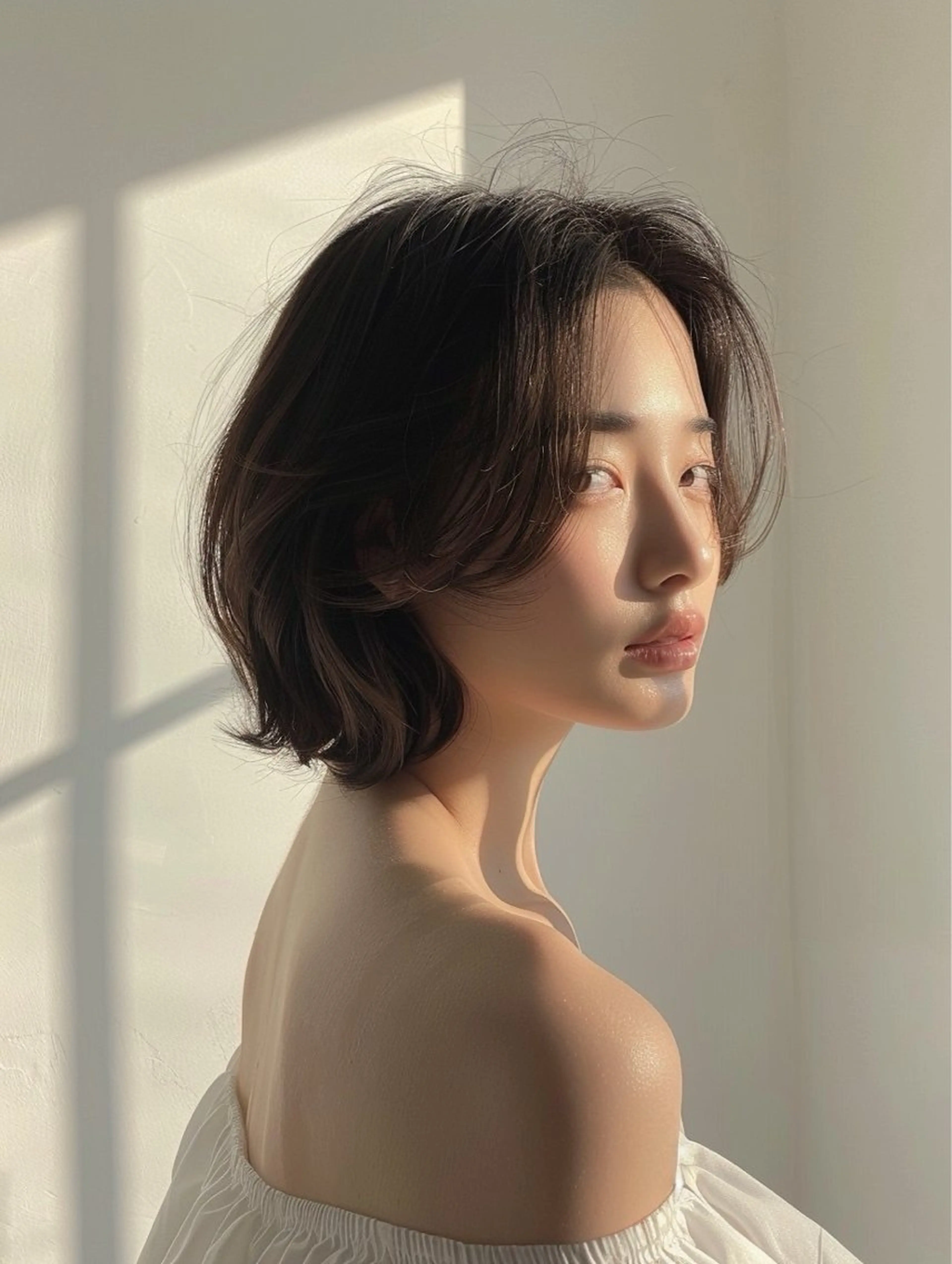 ショート カット ヘアカラー ⸜🌷︎⸝韓国風特化 サロンKanna🌷のヘアスタイル