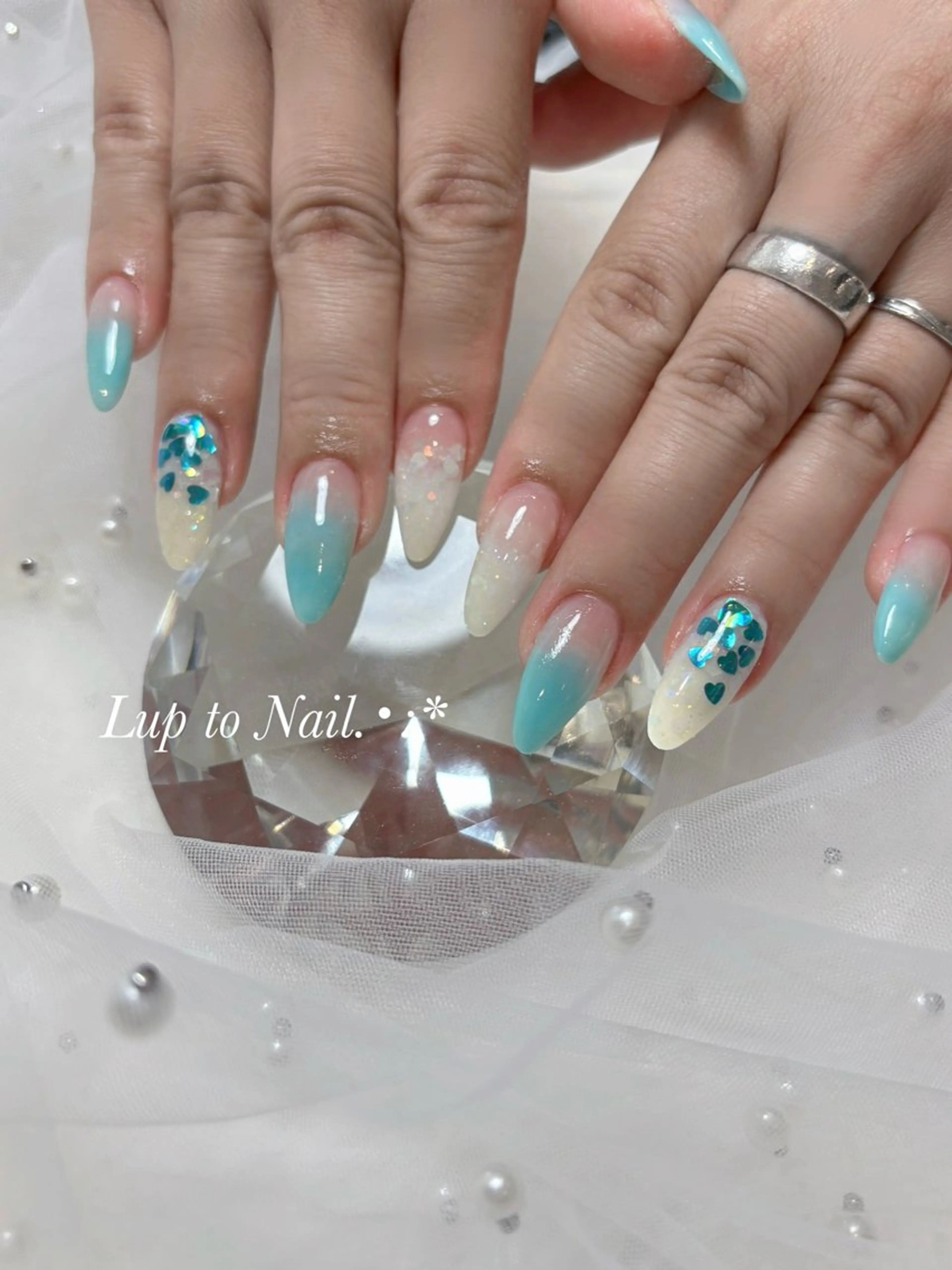 ネイル 春ネイル Lupto　Nail 【リップトゥネイル】のネイルデザイン