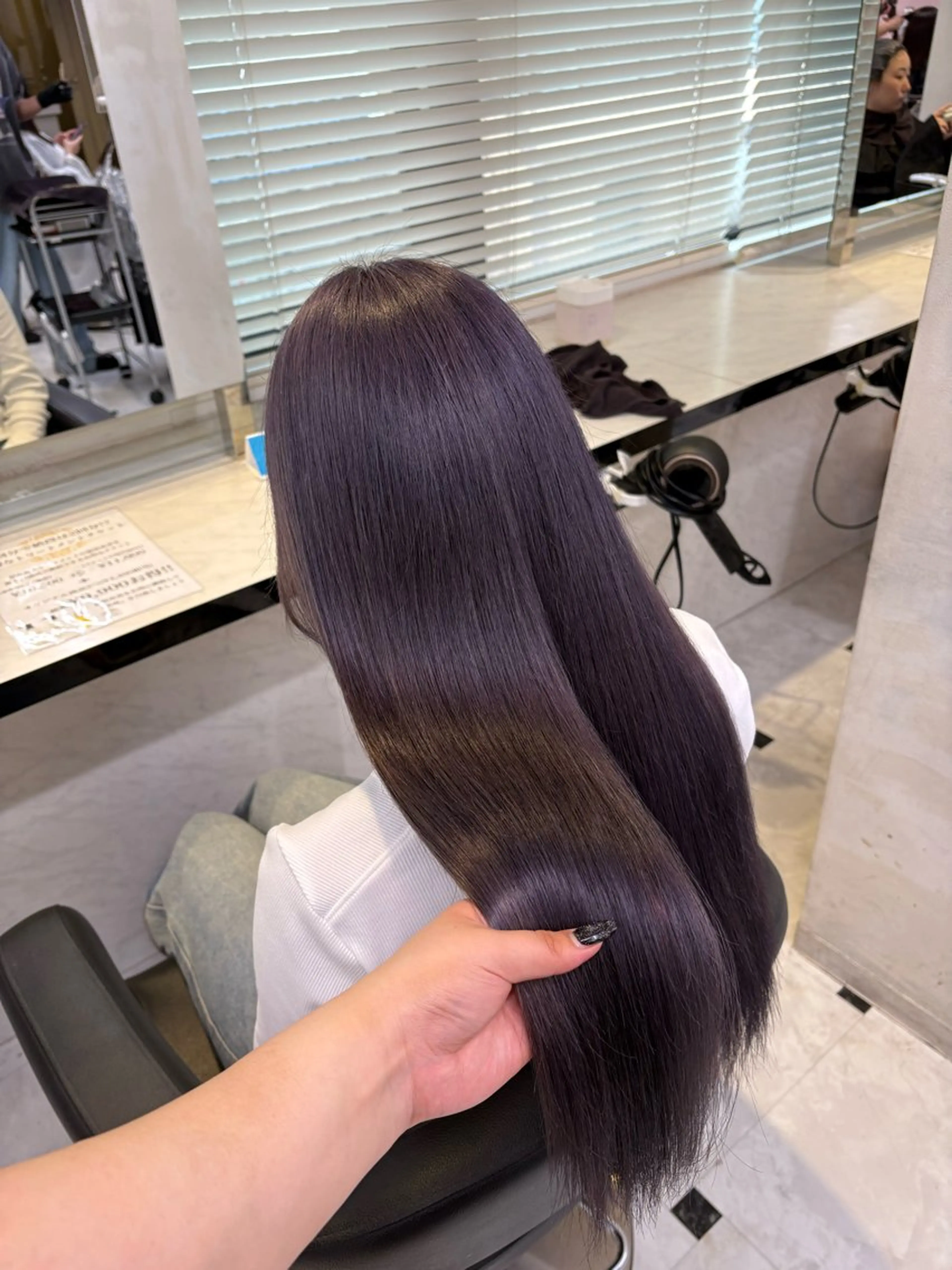 ロング カラー ヘアカラー トリートメント ♡ダブルカラー♡ 透明感カラー♡AIのヘアスタイル